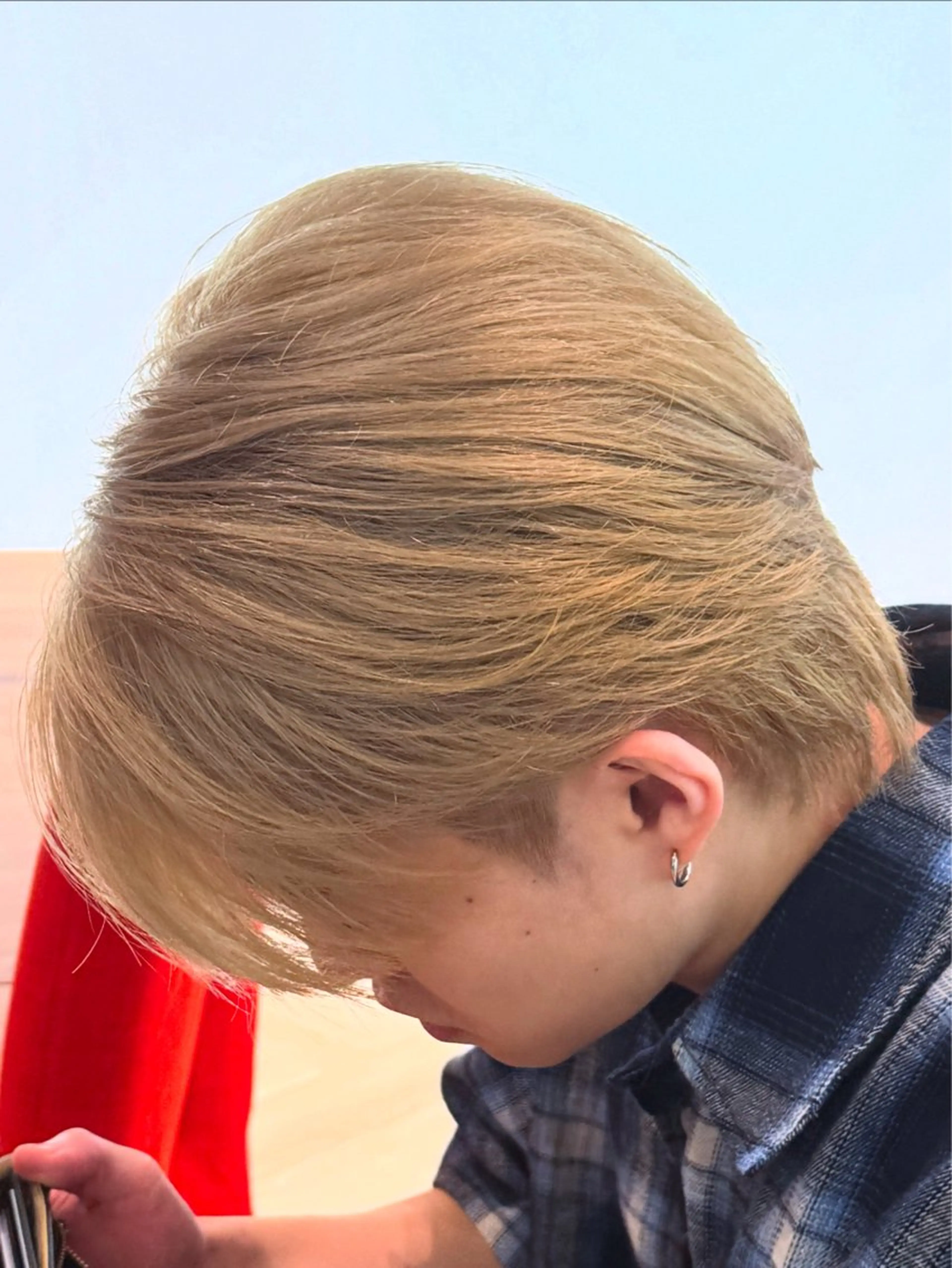 【✨初回限定✨】カット&ブリーチ&カラー✂️今だけお得に！の写真