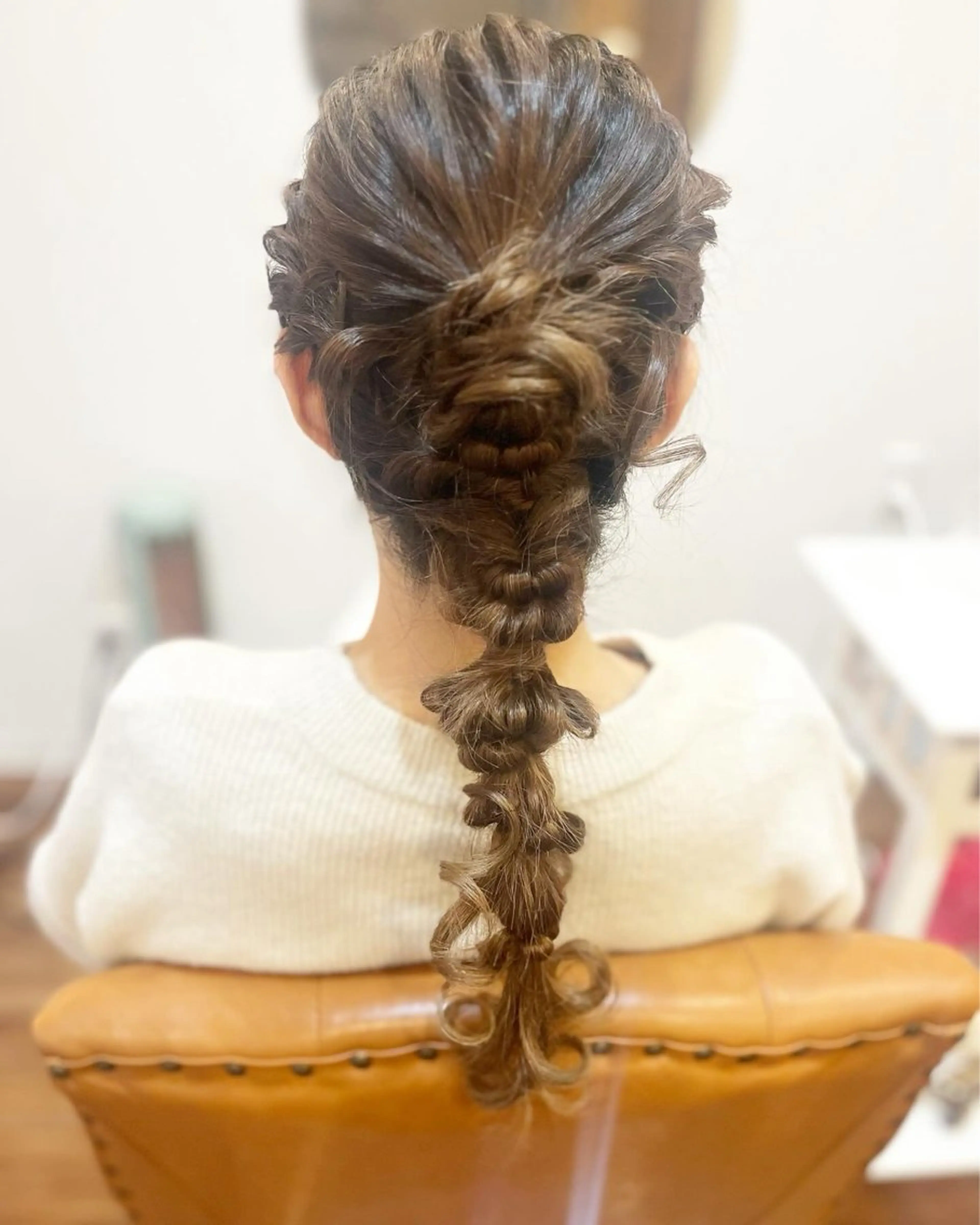 ロング ヘアアレンジ 入学式 卒業式のヘアスタイル ＊ asukaのヘアスタイル