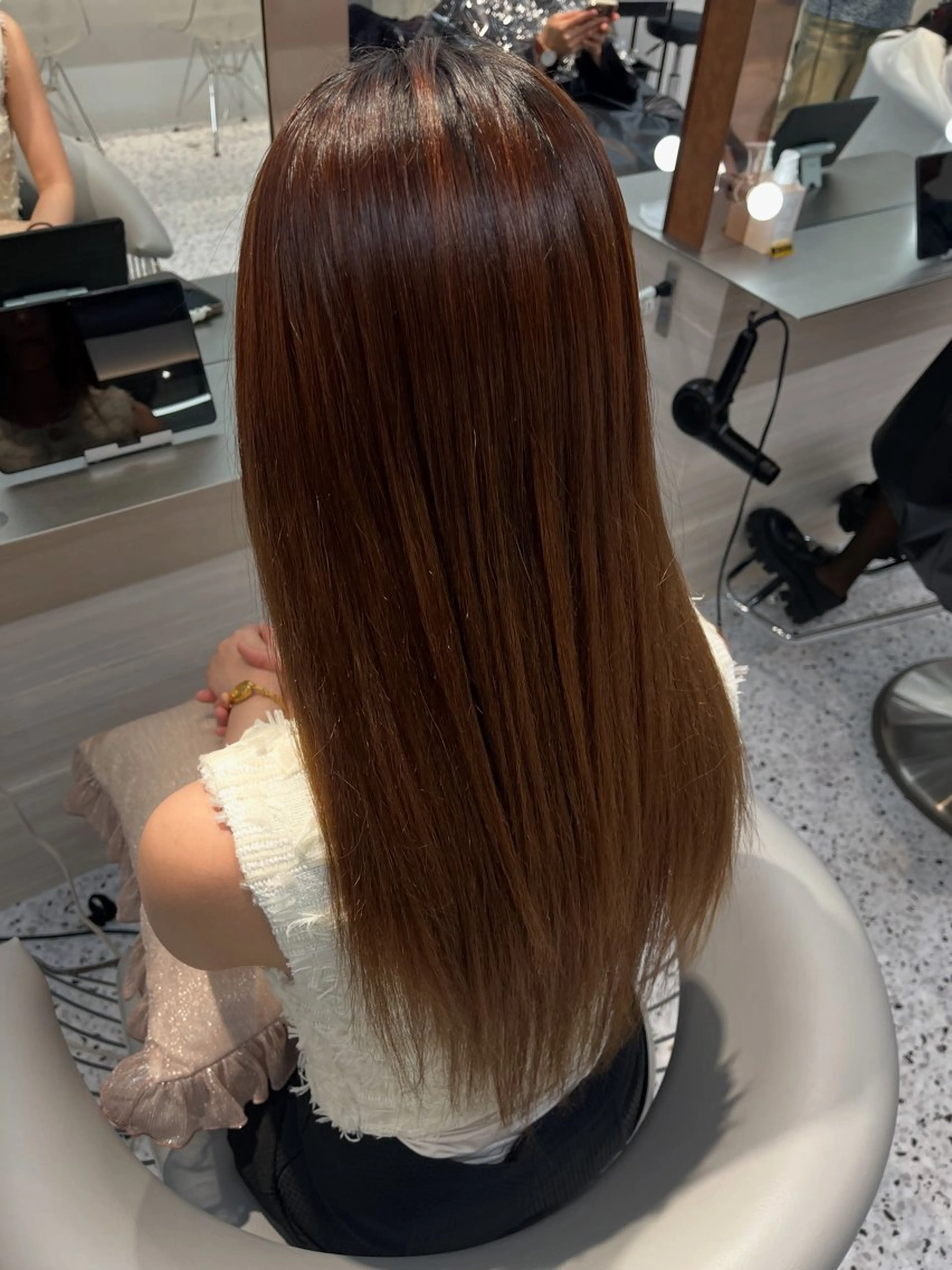 ロング 縮毛矯正 Role byOneBloom所属・🫧髪質改善カラー 🫧かずやのヘアスタイル