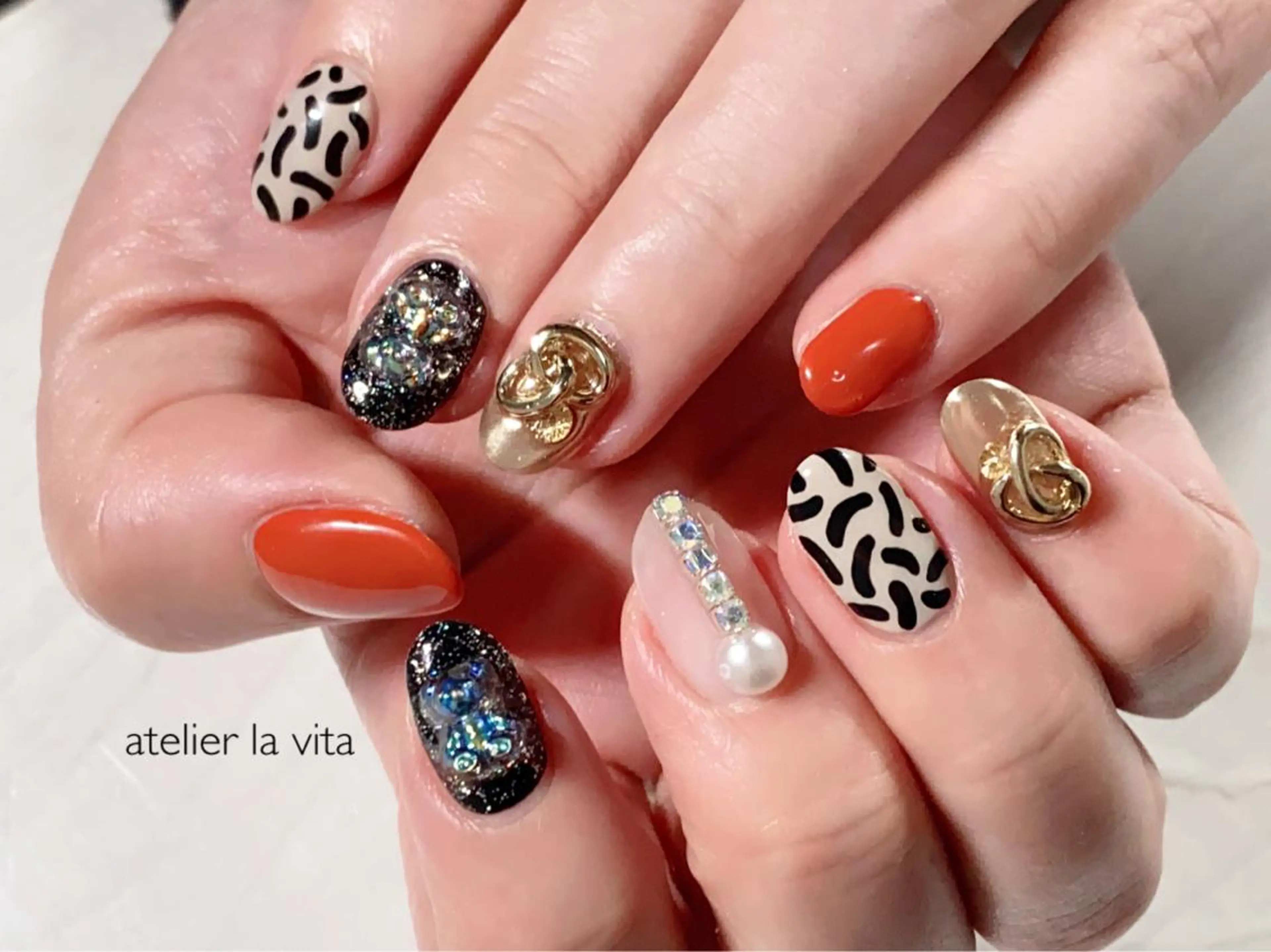 ネイル ハンドネイル atelier la vita所属・lavita. mimuraのネイルデザイン