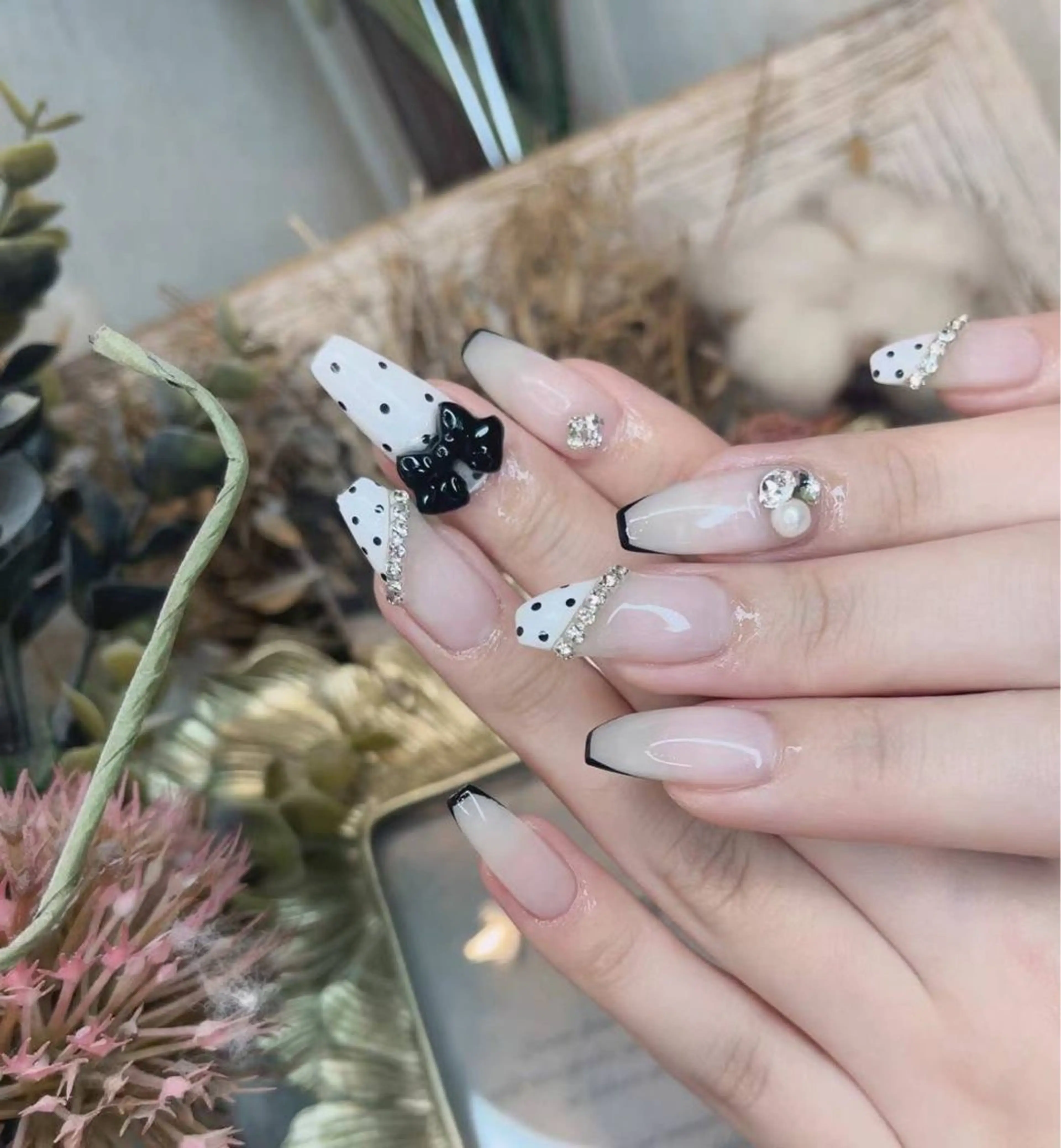 ネイル アートネイル フラワーネイル フットネイル フレンチネイル ジェルネイル Babarla nailのネイルデザイン