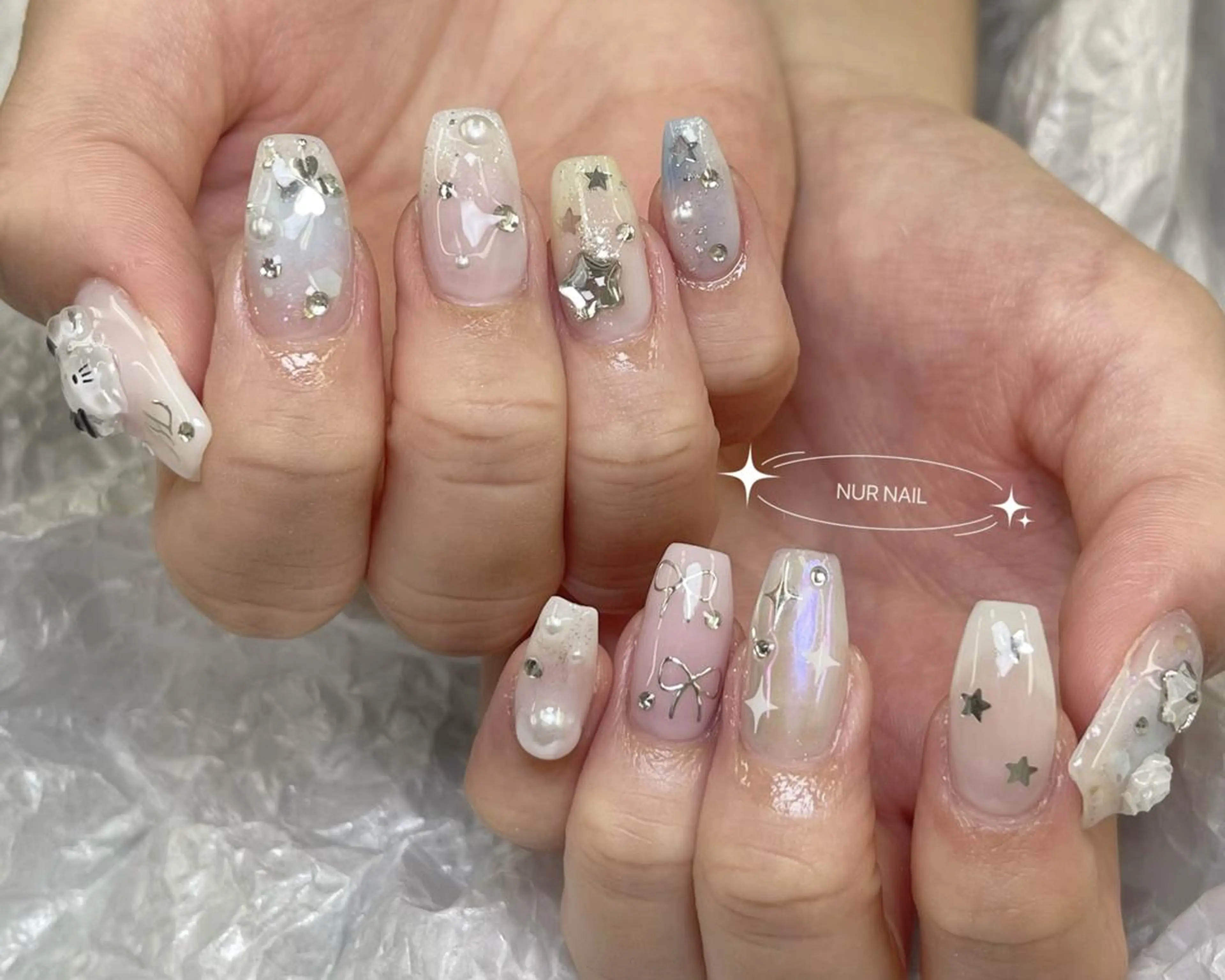 ネイル ハンドネイル ハンドケア 🫧NUR NAIL✨のネイルデザイン