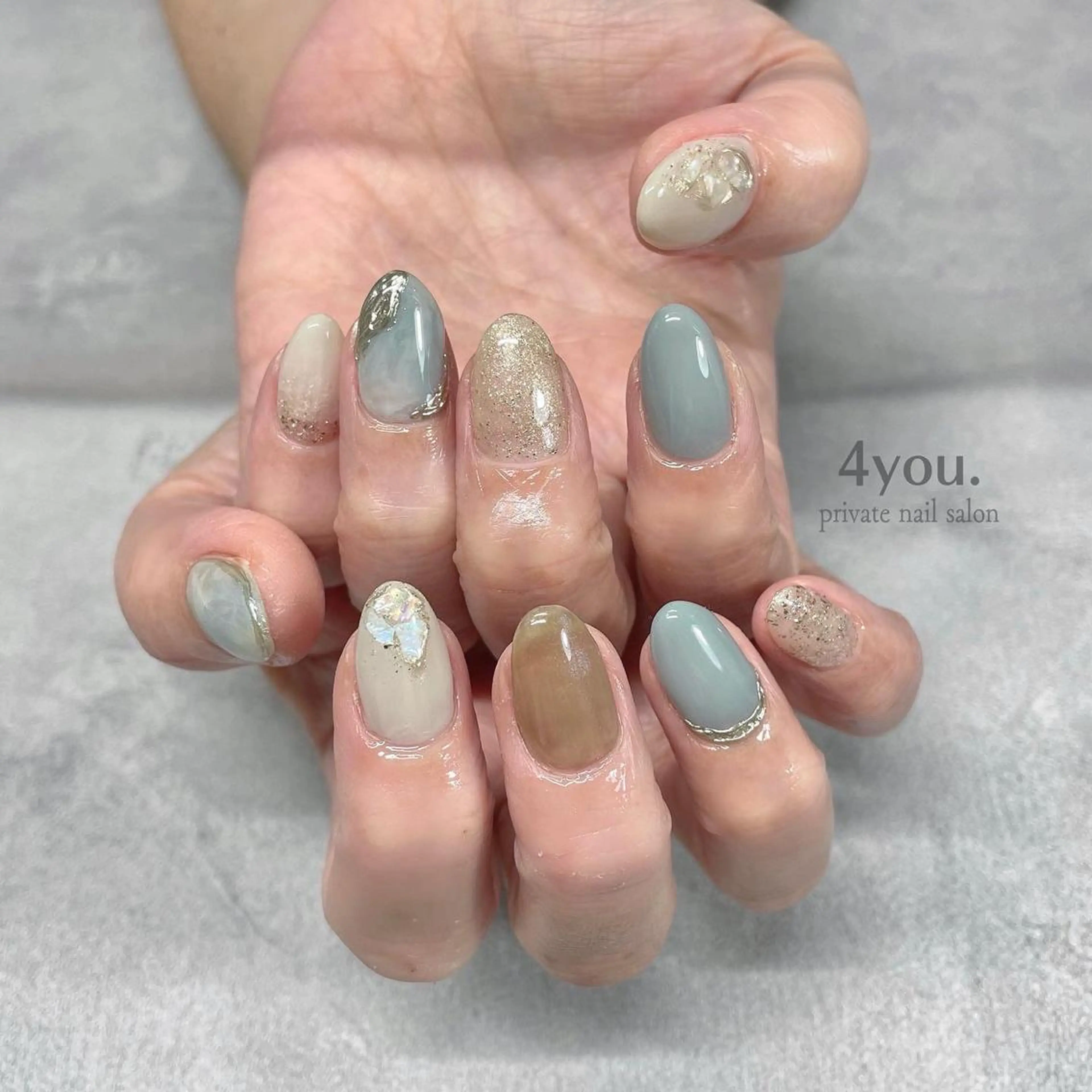 ネイル nail salon ４ｙｏｕ．のネイルデザイン
