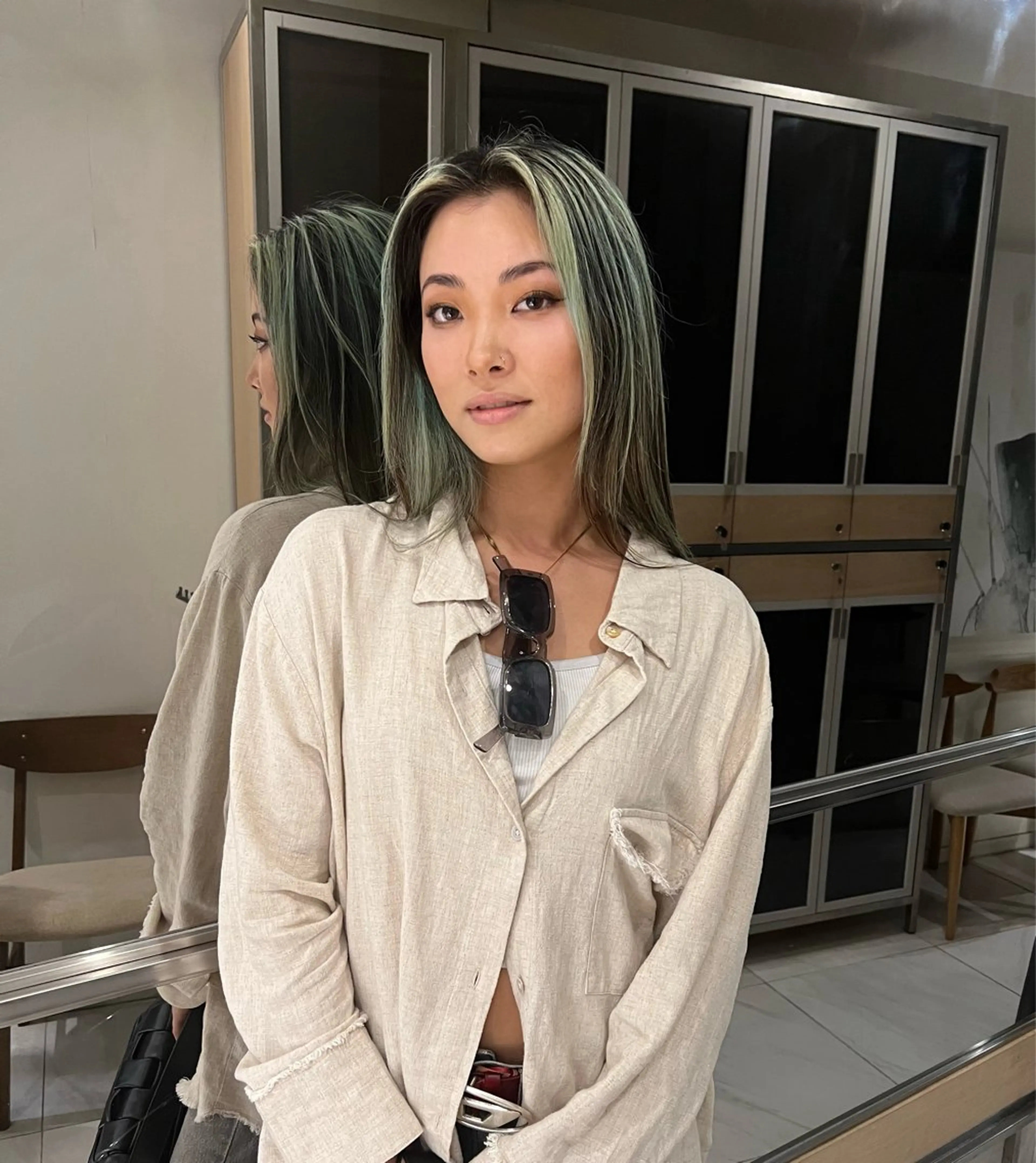 ロング ヘアカラー トリートメント ヘッドスパ ヘアセット ニュアンス 🦎Raitoのヘアスタイル