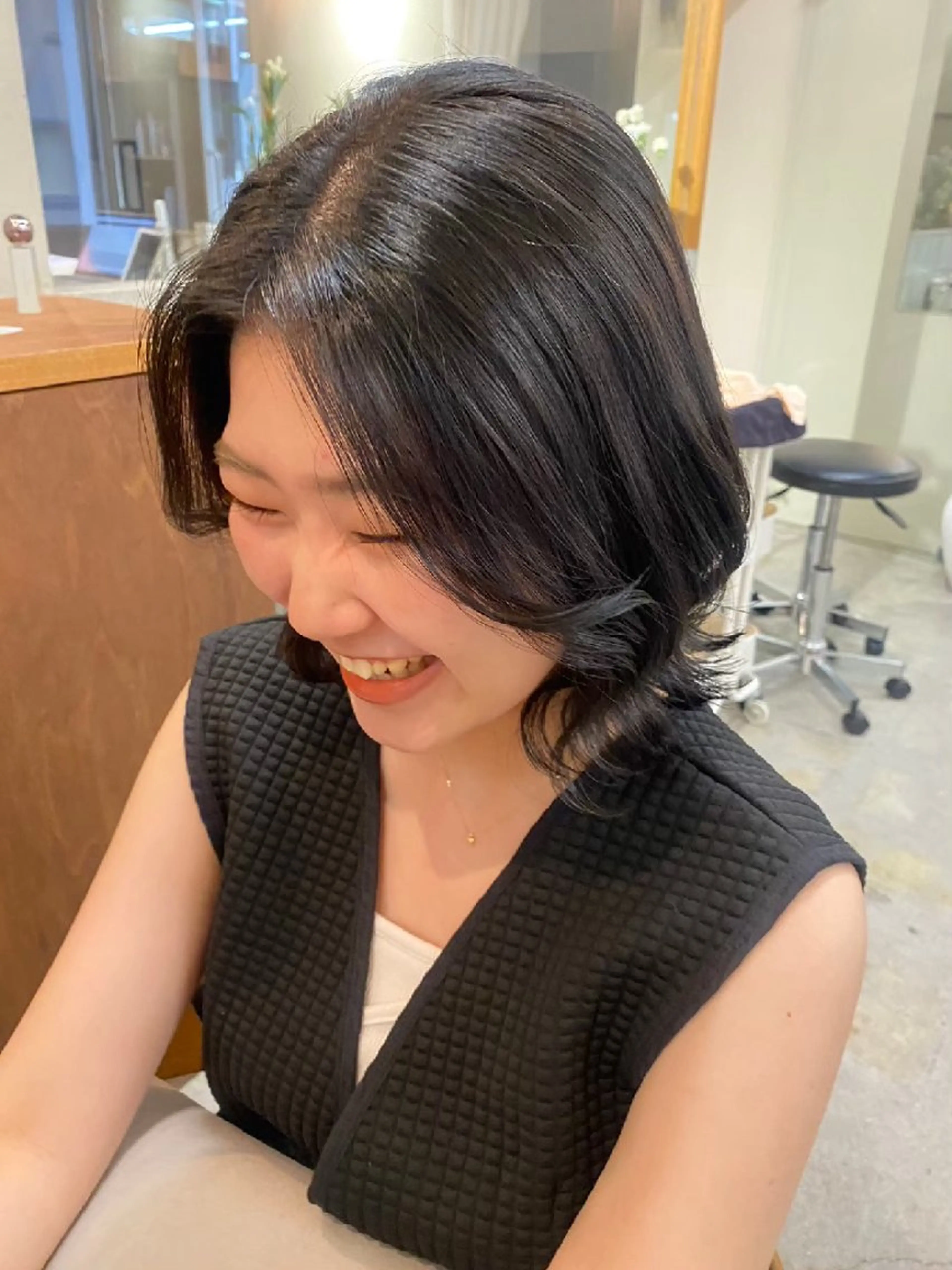 カラー 🎀花屋併設サロン 荘司まゆり🎀‪‪のヘアスタイル