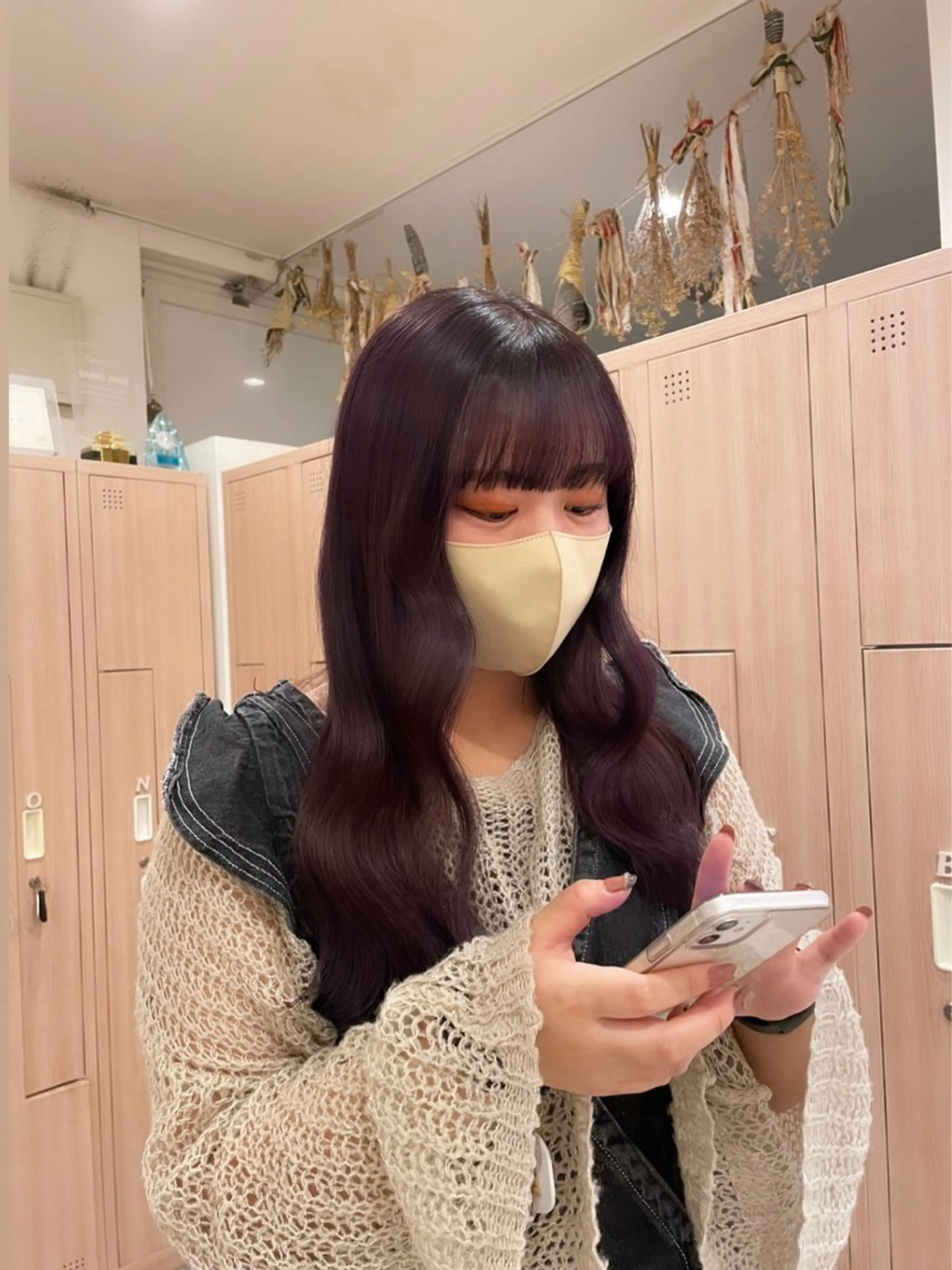 カラー もりやま りりかのヘアスタイル