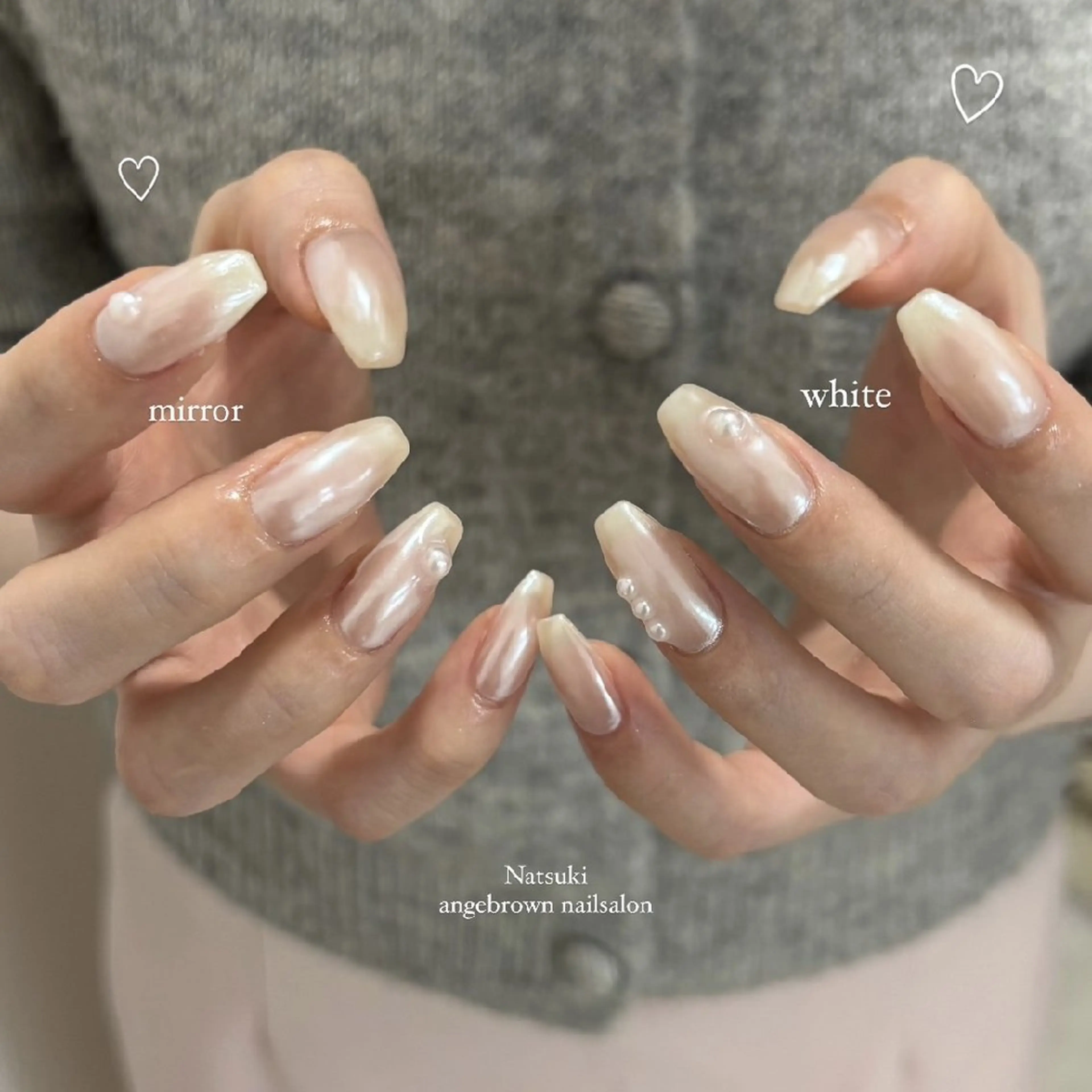 ネイル ハンドネイル ange brownのネイルデザイン