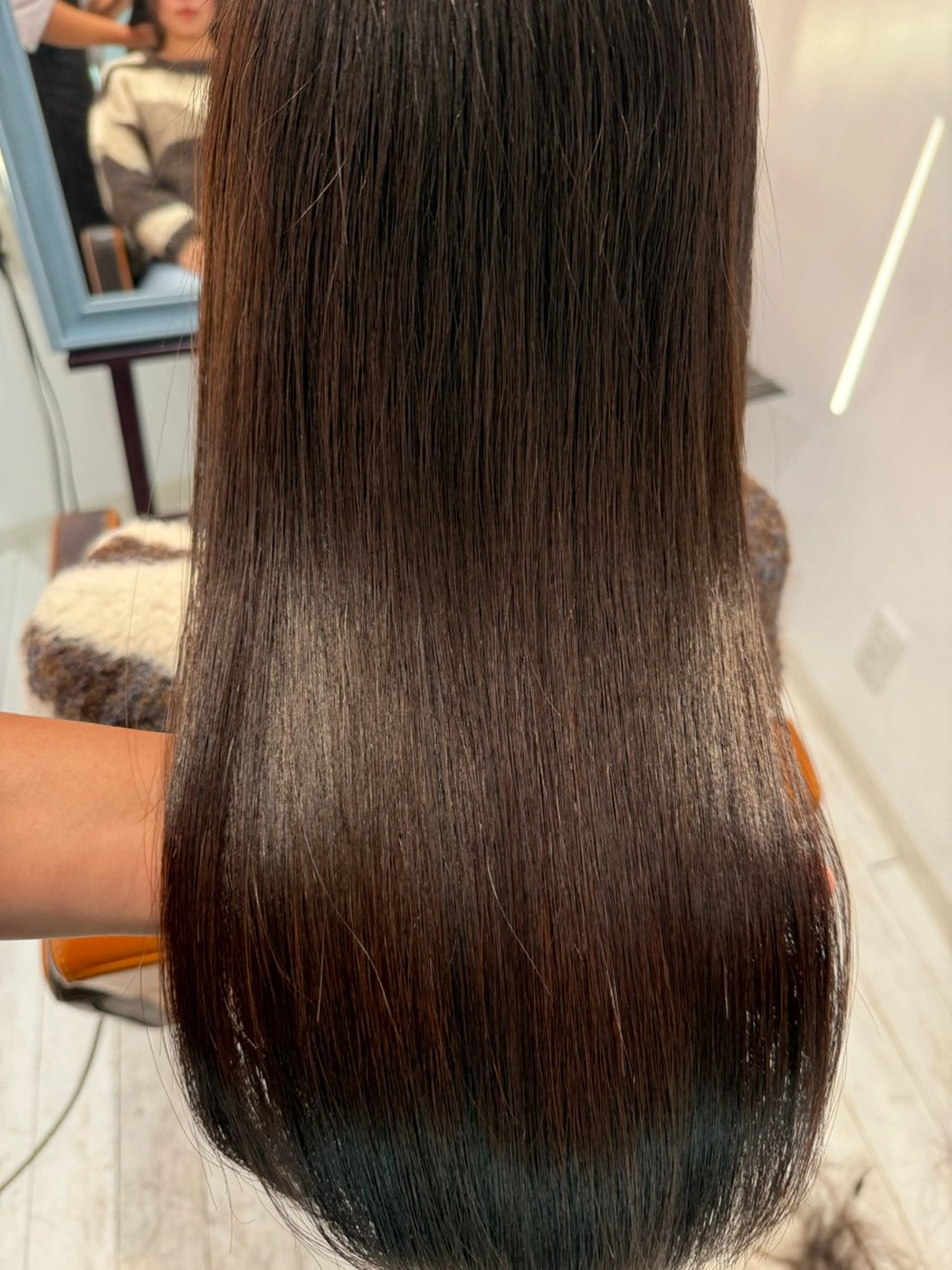 ミディアム ヘアカラー トリートメント 🍊髪質改善🍊縮毛 矯正🍊濱野紗奈🍊のヘアスタイル