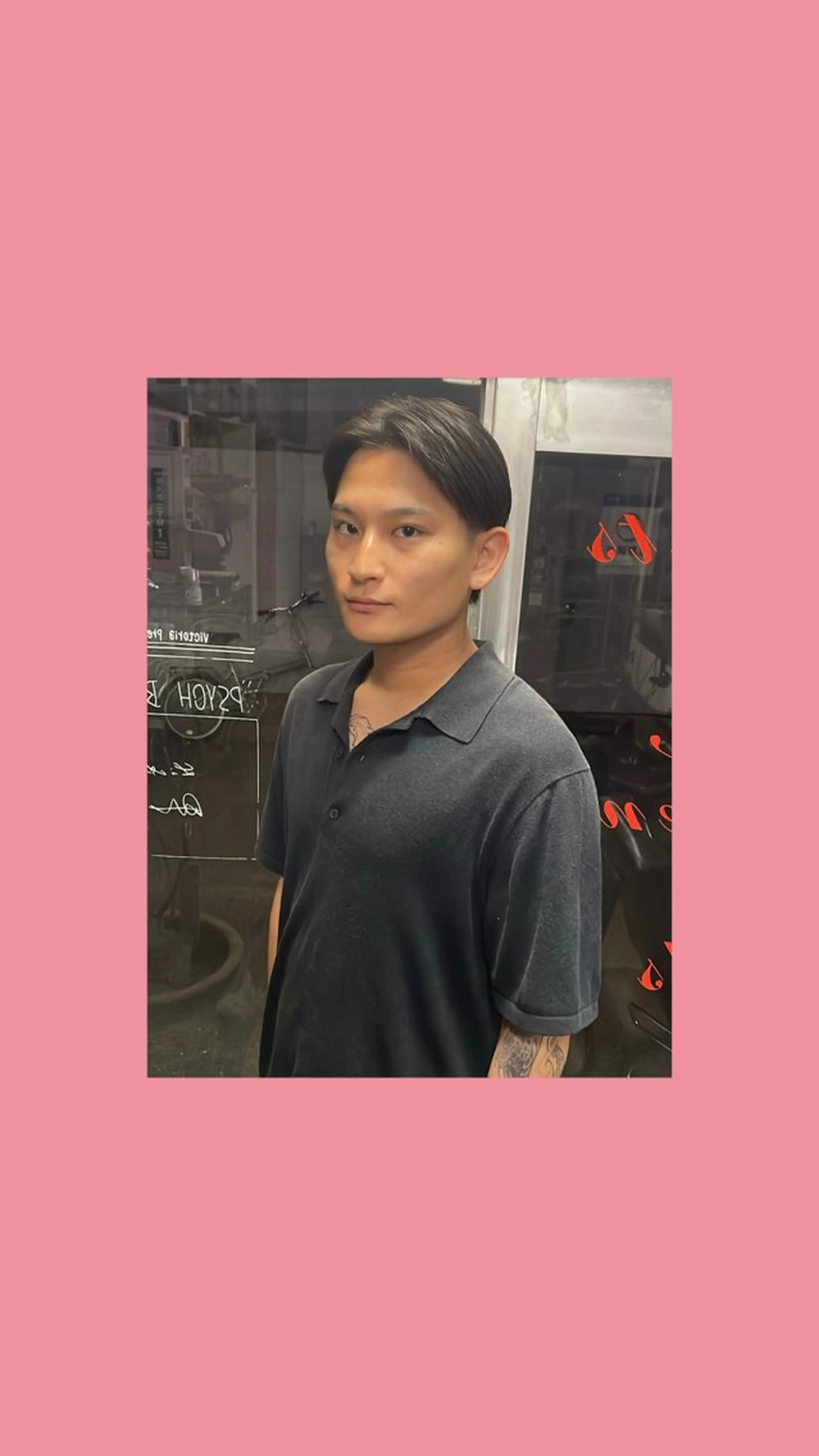 ショート Guru's Cut & Stand所属・ナルケ トモヤのヘアスタイル