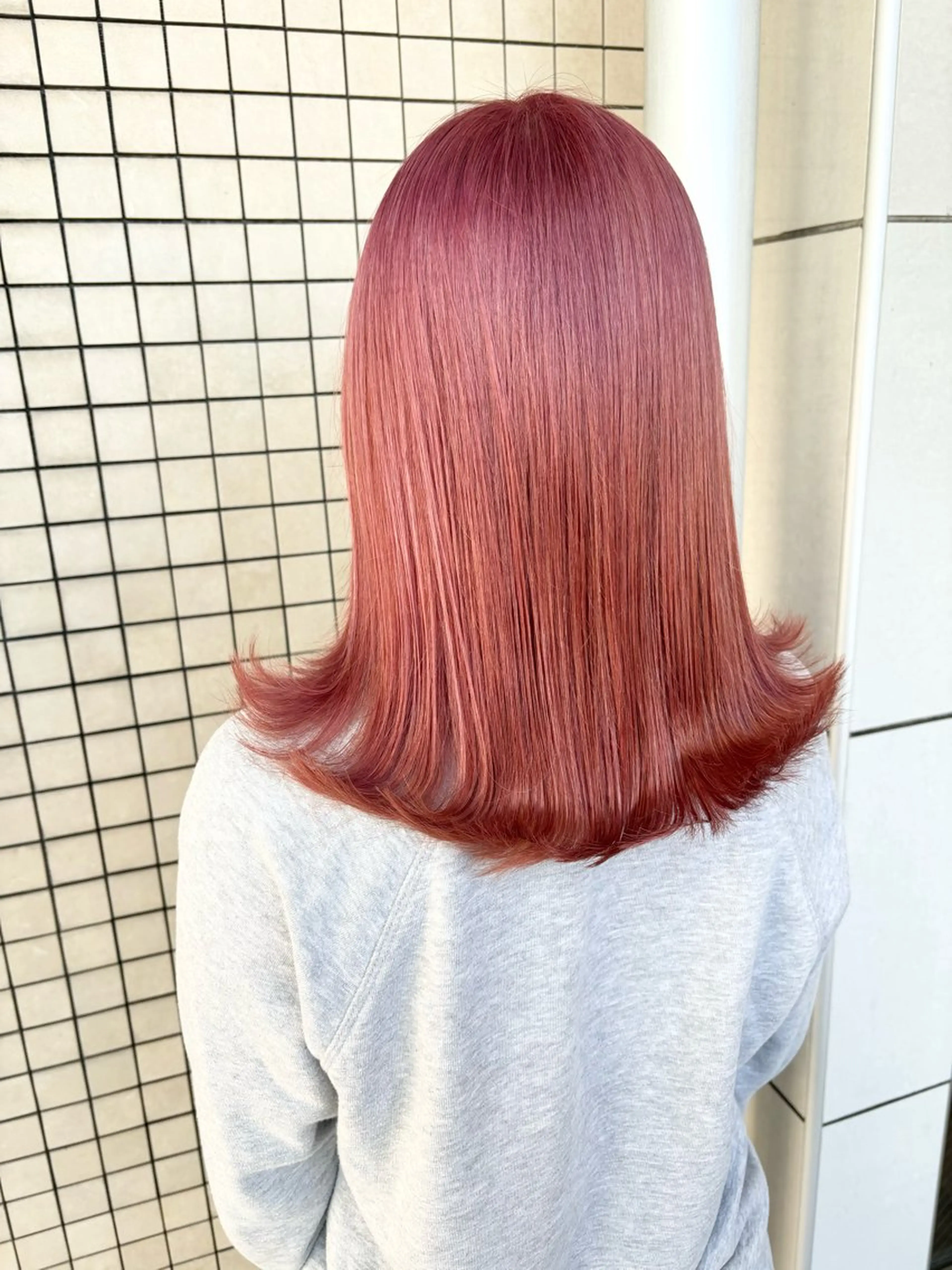 カラー 坂野 結子のヘアスタイル