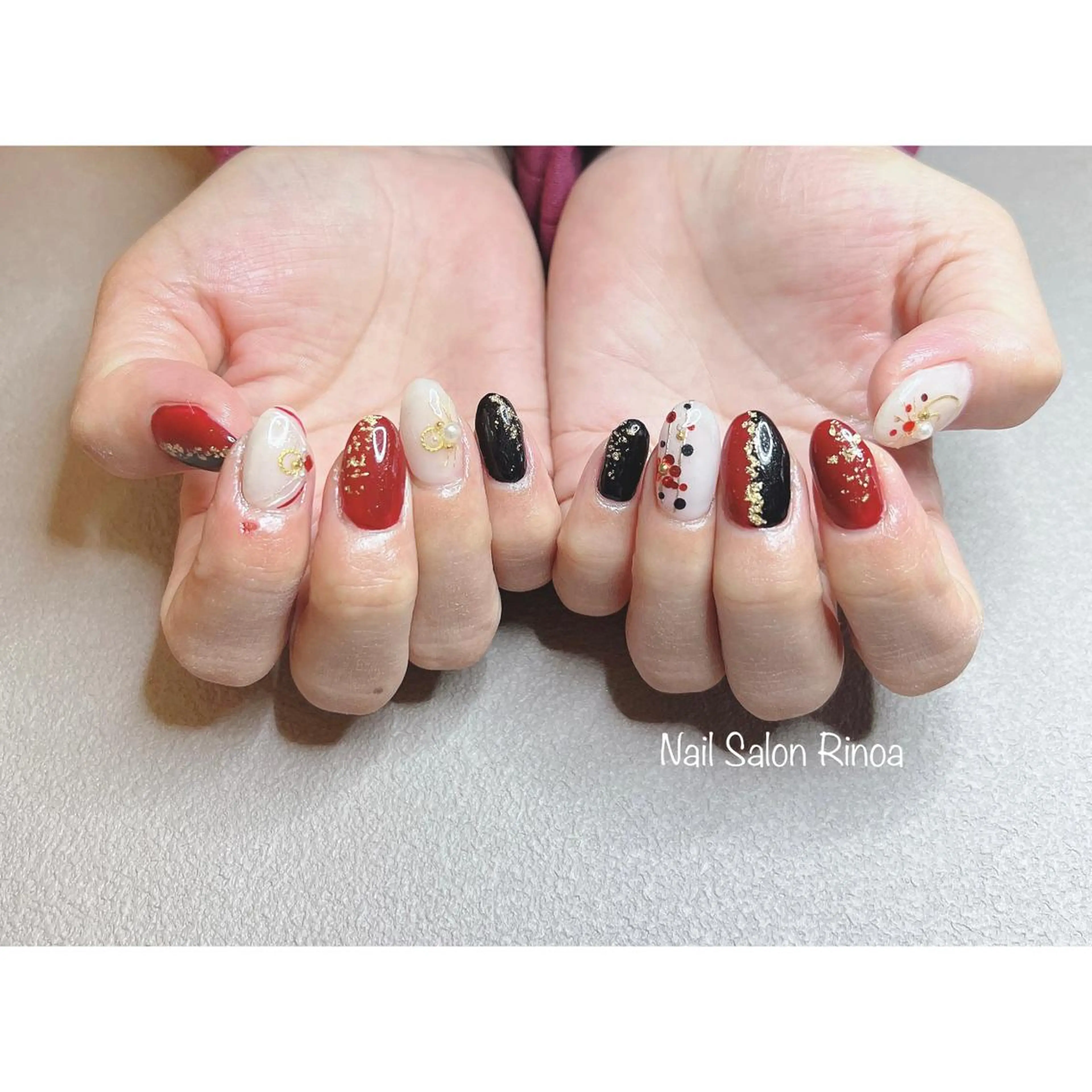 ネイル Nail Salon Rinoaのネイルデザイン