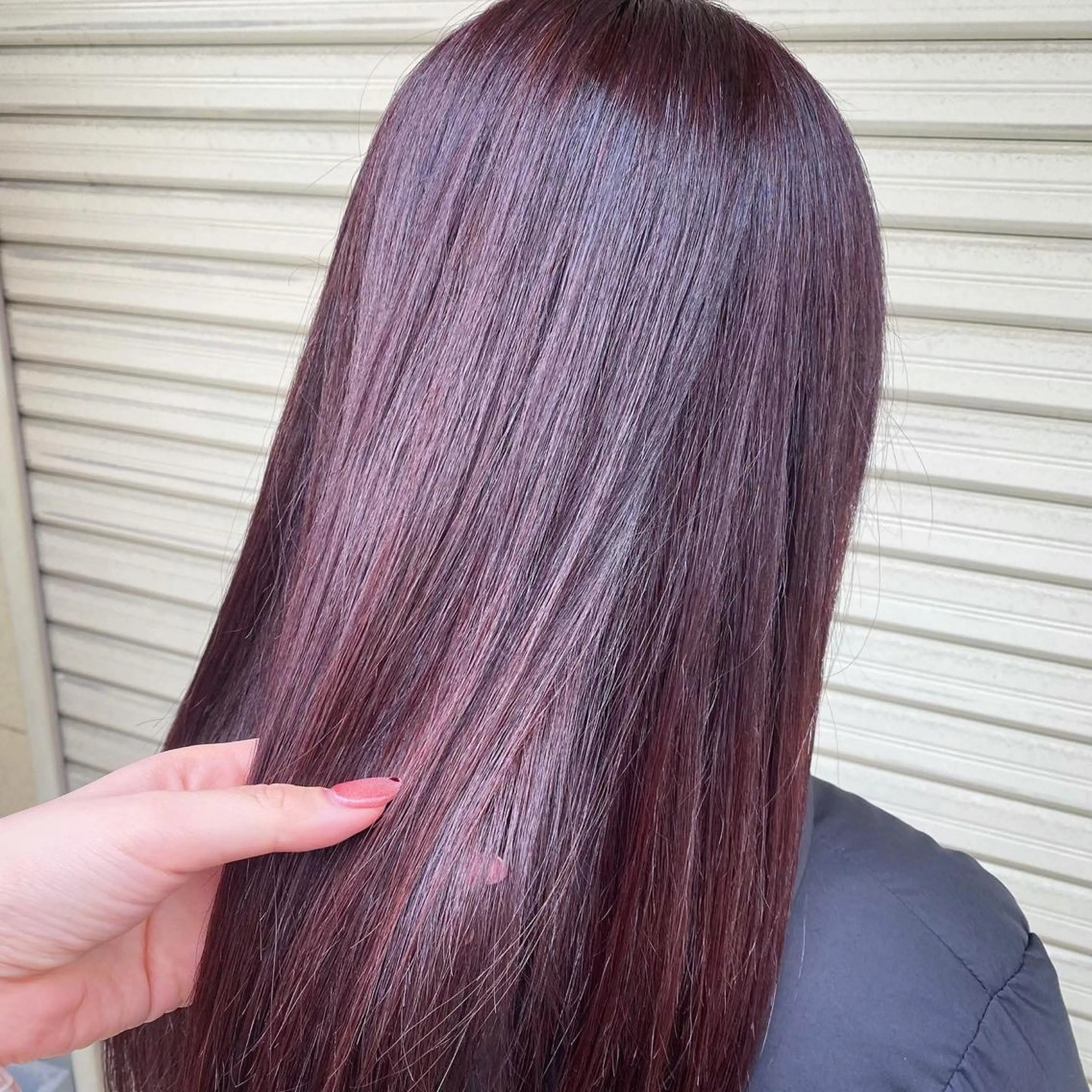 ロング カラー ブリーチ ブリーチなしカラー カット ヘアカラー トリートメント 枚方 tomee 🦋南部　しほ🦋のヘアスタイル