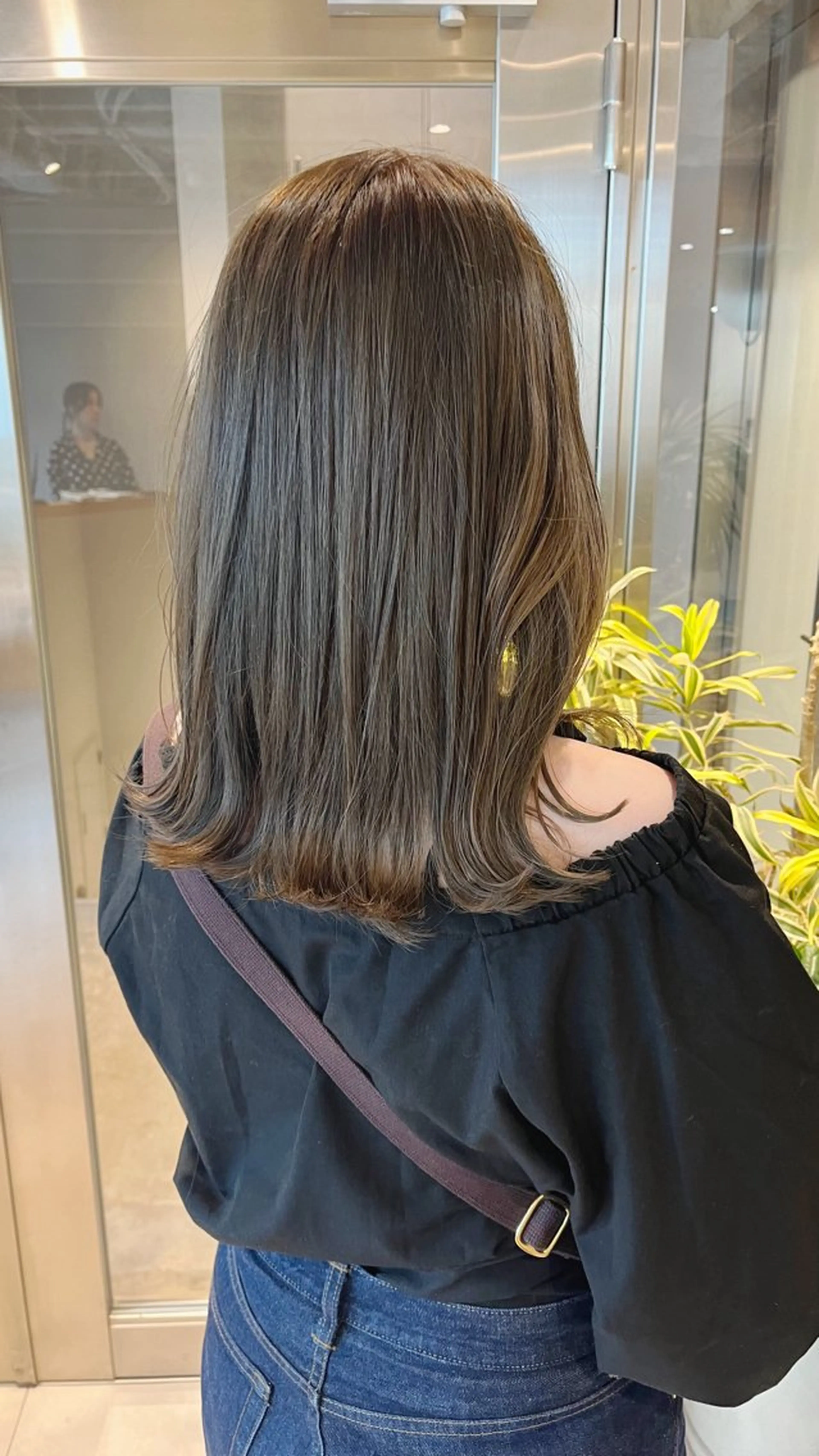 ミディアム カラー ヘアカラー Agnos 青山/ saya🌼のヘアスタイル