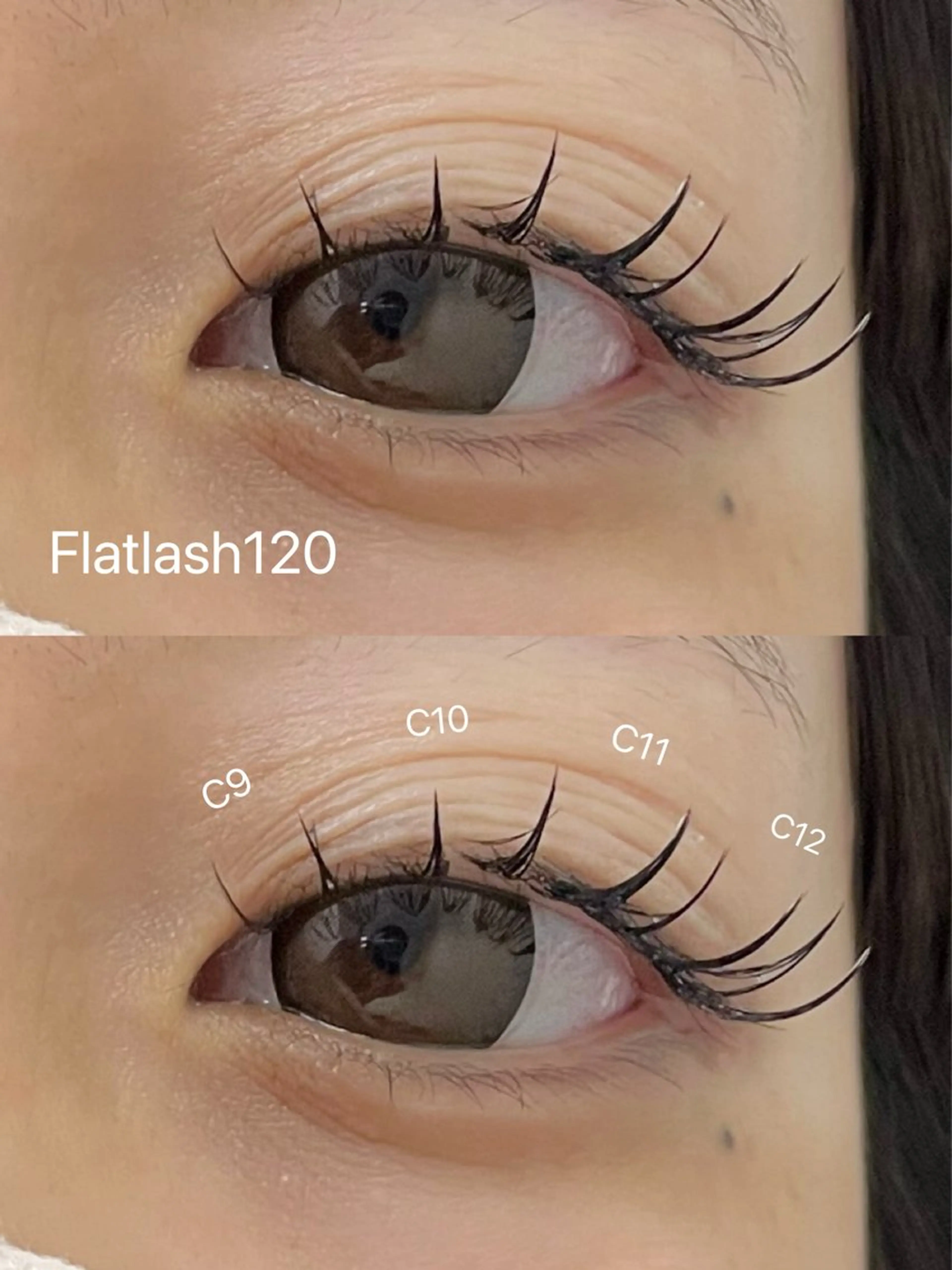 マツエク・マツパ 田村 日奈子のマツエク・マツパデザイン