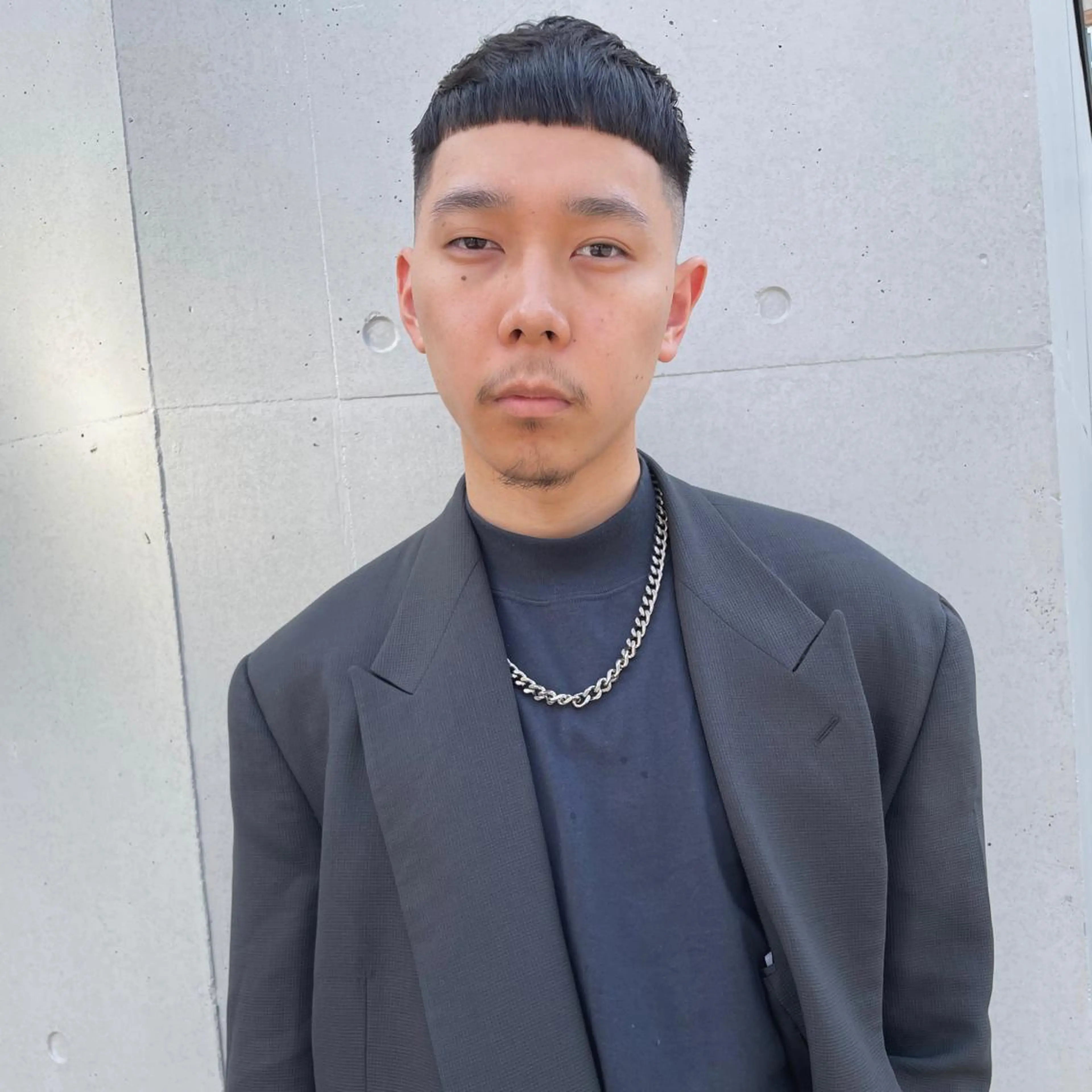 ショート メンズ ショートボブ ショートレイヤー メンズブリーチ フェードカット メンズハイライト カット 🌈圧倒的デザイン パーマ　関和希のヘアスタイル