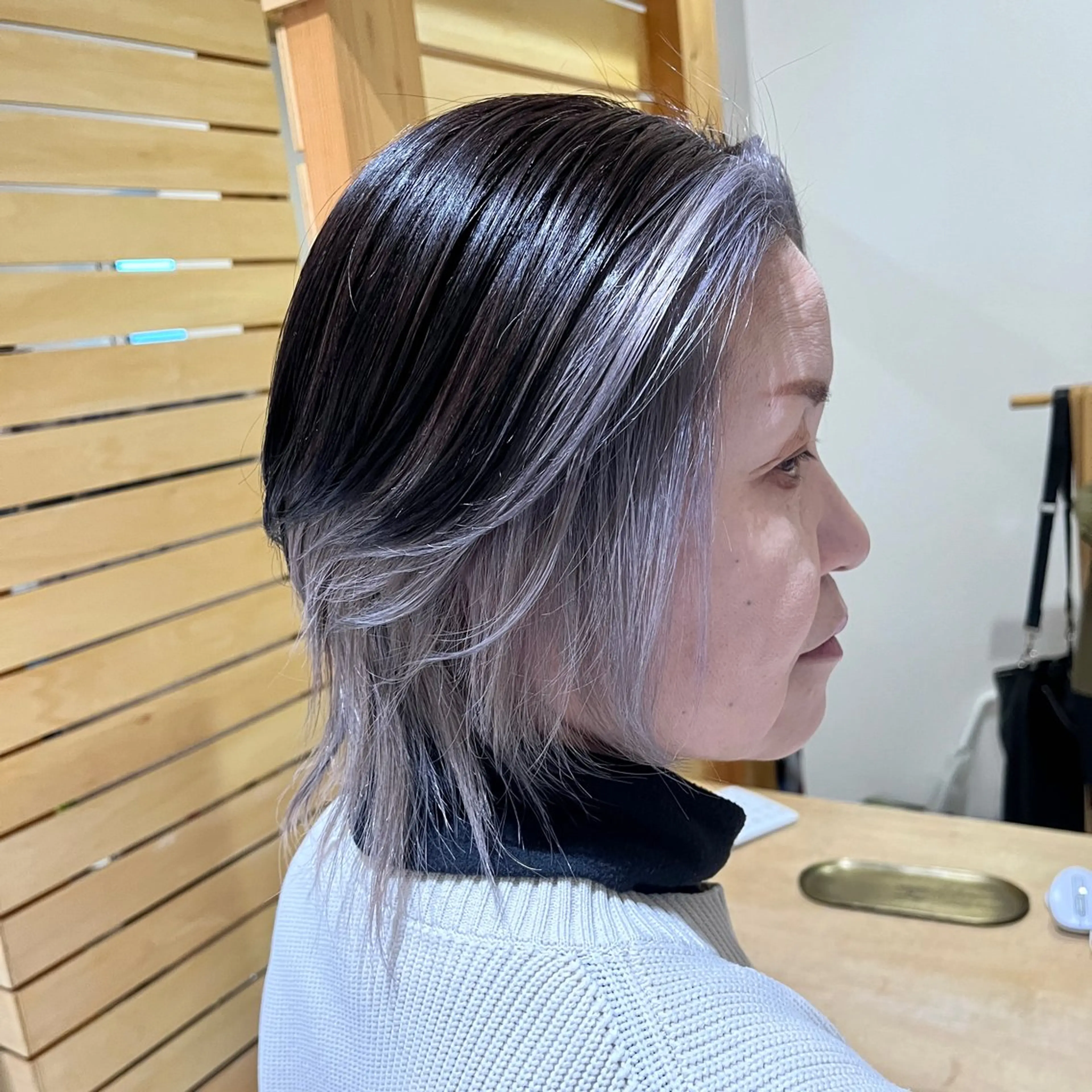 ショート カラー ブリーチ ヘアカラー トリートメント RUBEUS【ルベウス】所属・✨艶々カラー🎨 杉本賢人のヘアスタイル