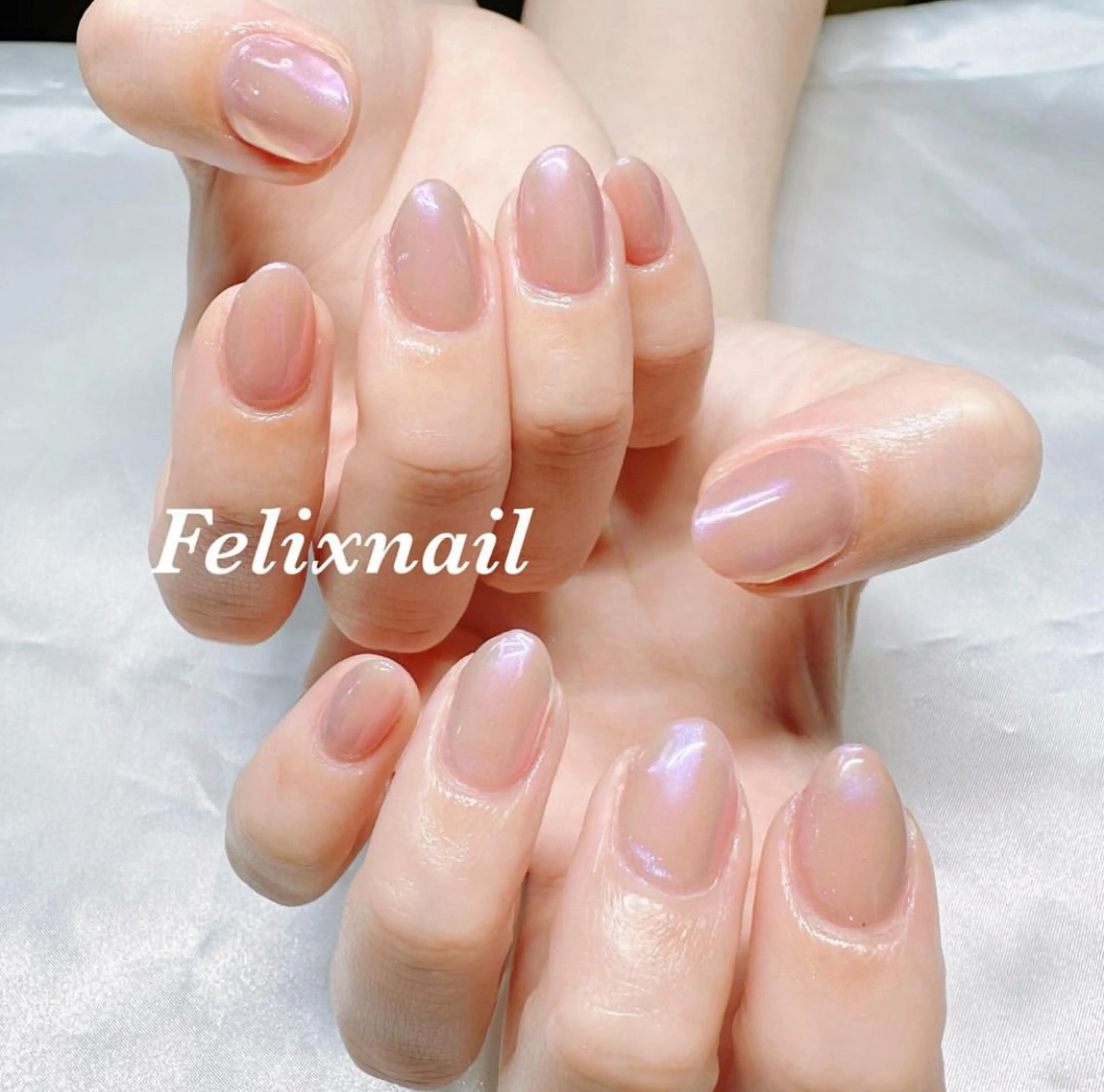 ネイル ミラーネイル Felix nail所属・Felix nail 🌼目黒店のネイルデザイン