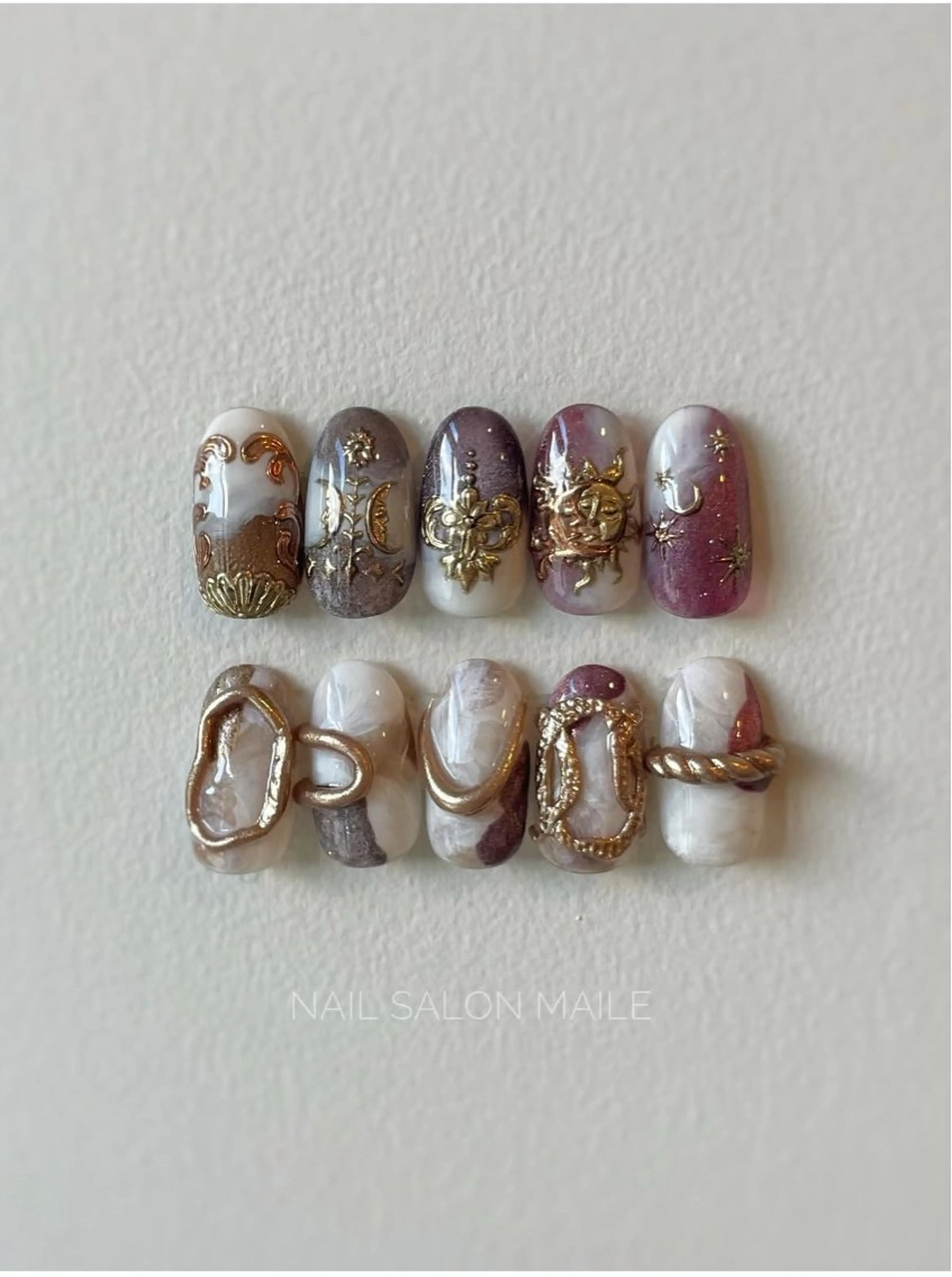 ネイル ハンドネイル nailsalonmaile所属・nail salon maile☽のネイルデザイン