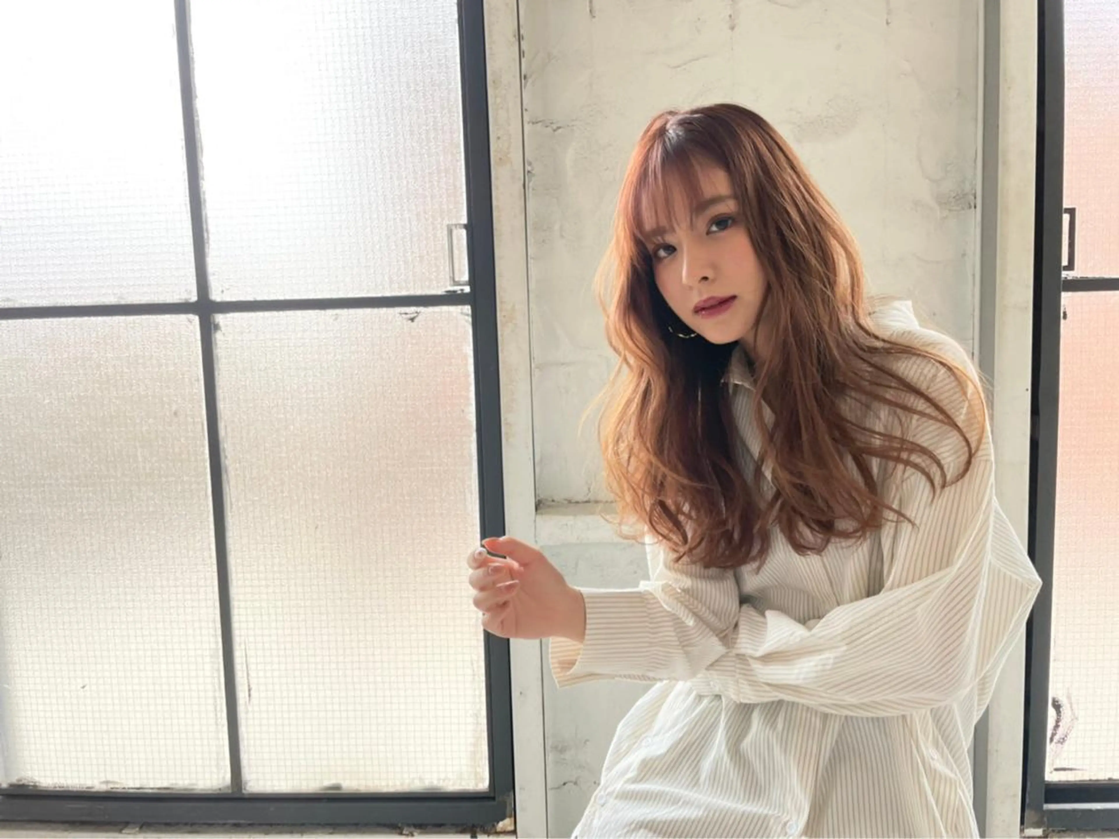 ロング カラー ヘアアレンジ 指名支持率NO.1 スタイリストのヘアスタイル