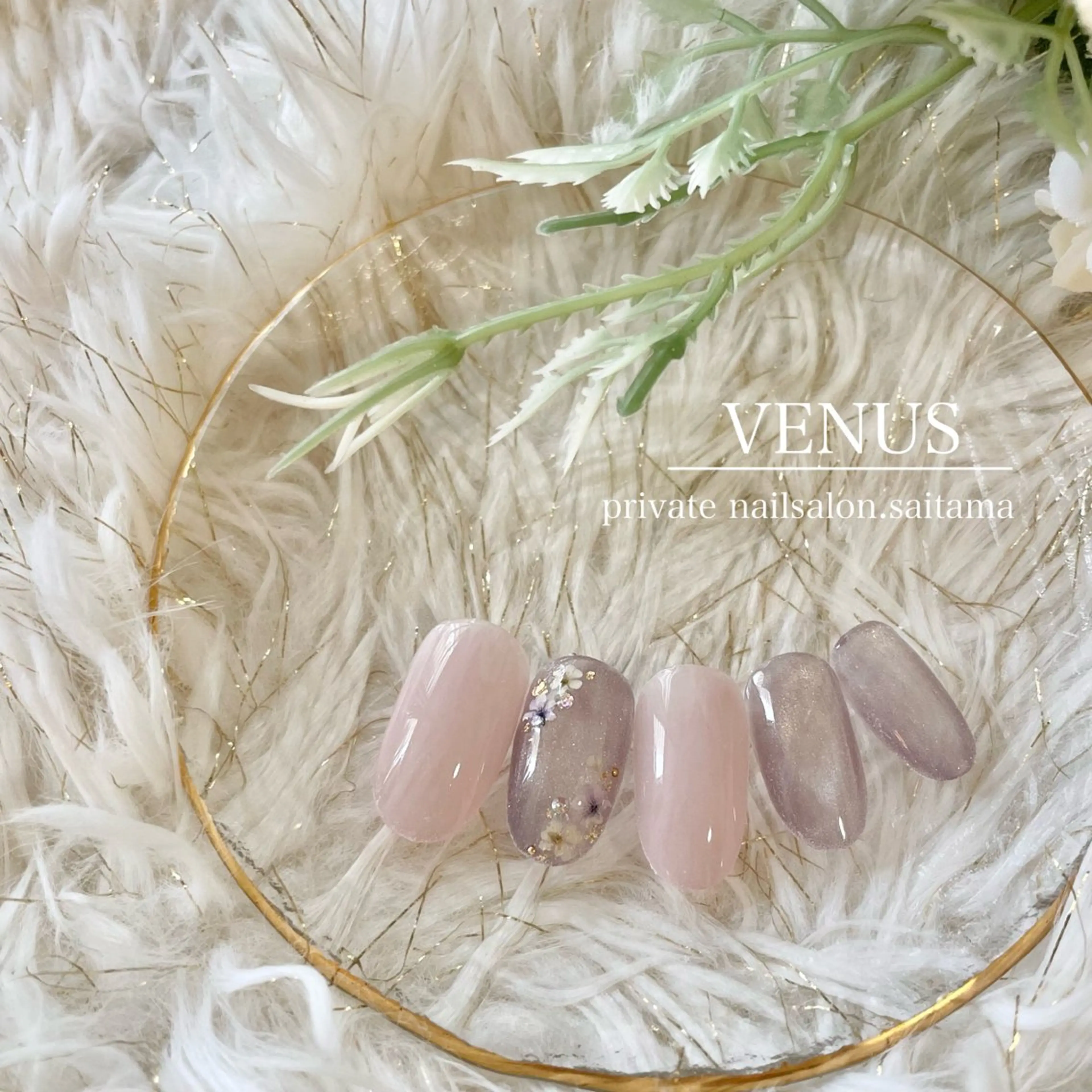 ネイル マグネットネイル ハンドネイル nailsalon VENUSのネイルデザイン