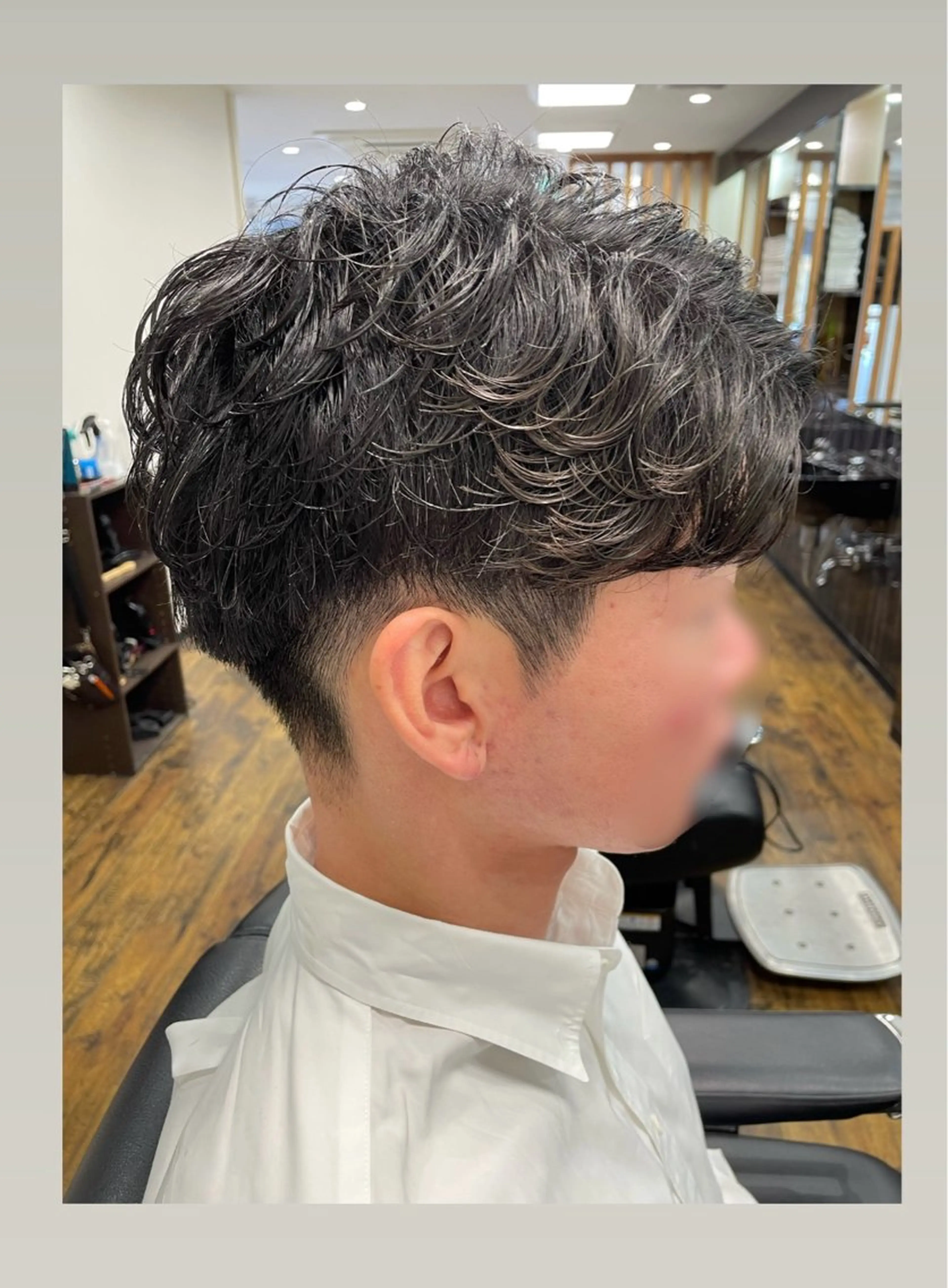 ショート メンズ メンズパーマ Smile　hair 大宮店所属・Nakada Chikaのヘアスタイル