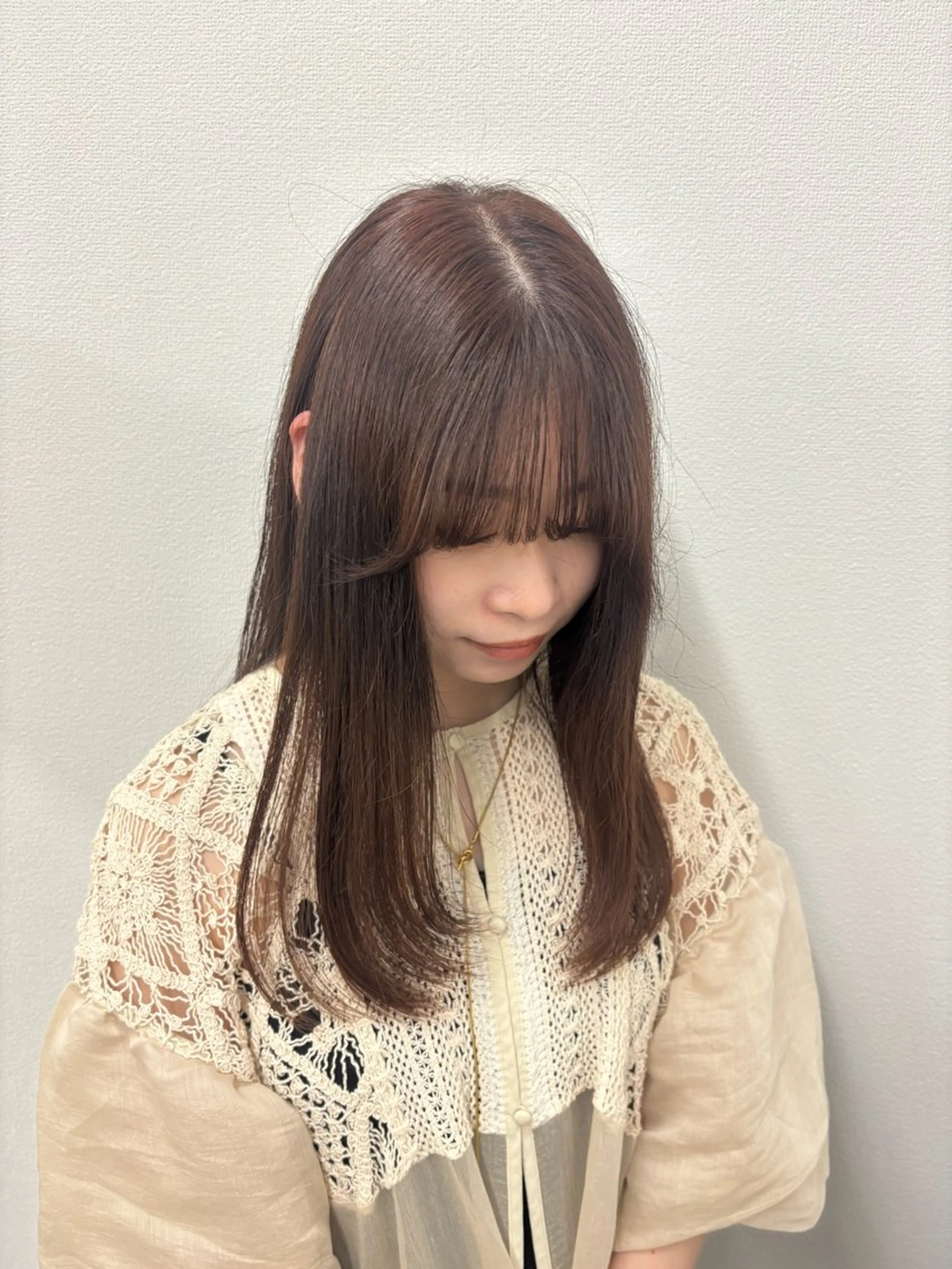 カラー 權軒 真尋のヘアスタイル