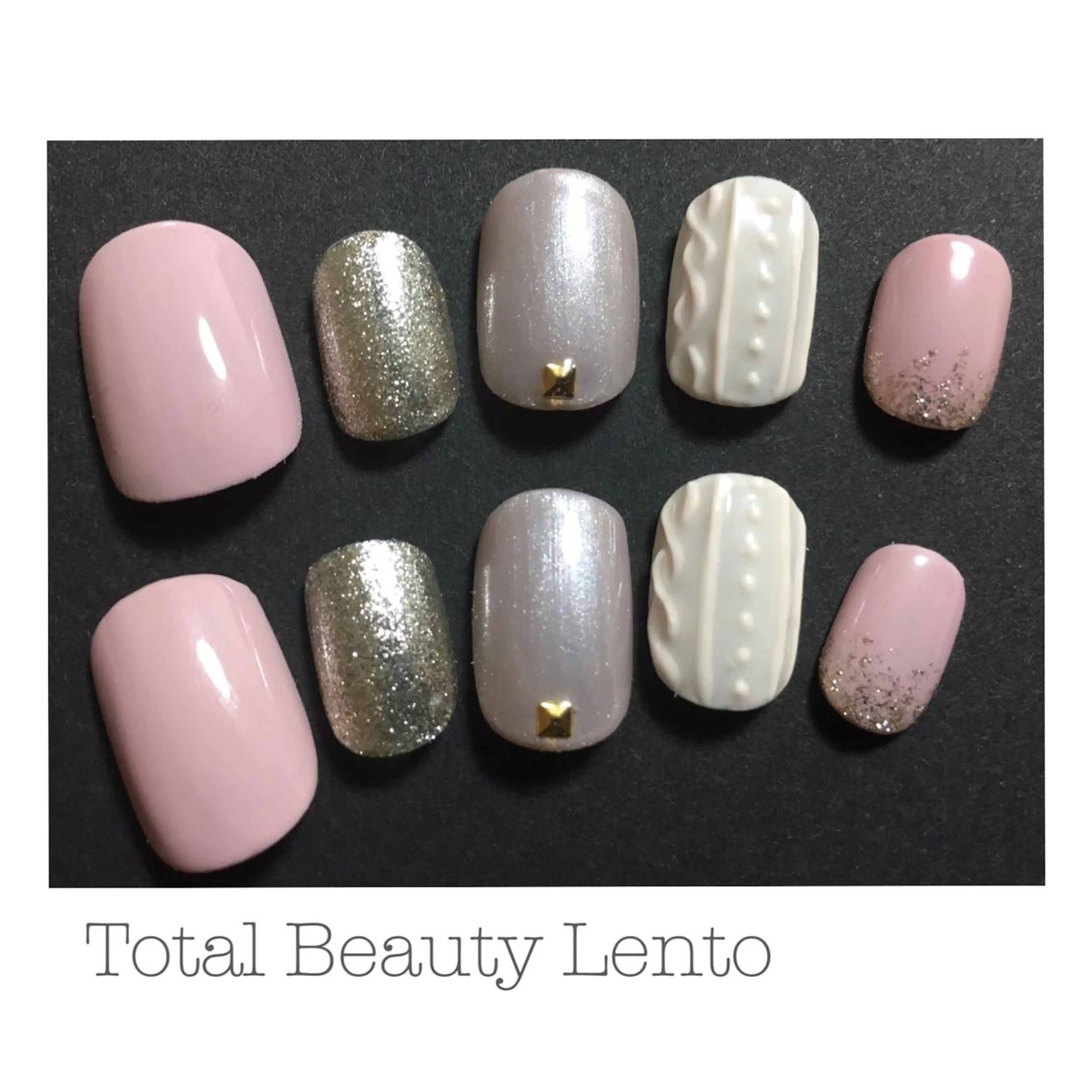 ネイル ネイルチップ totalbeautylento所属・lento nailのネイルデザイン