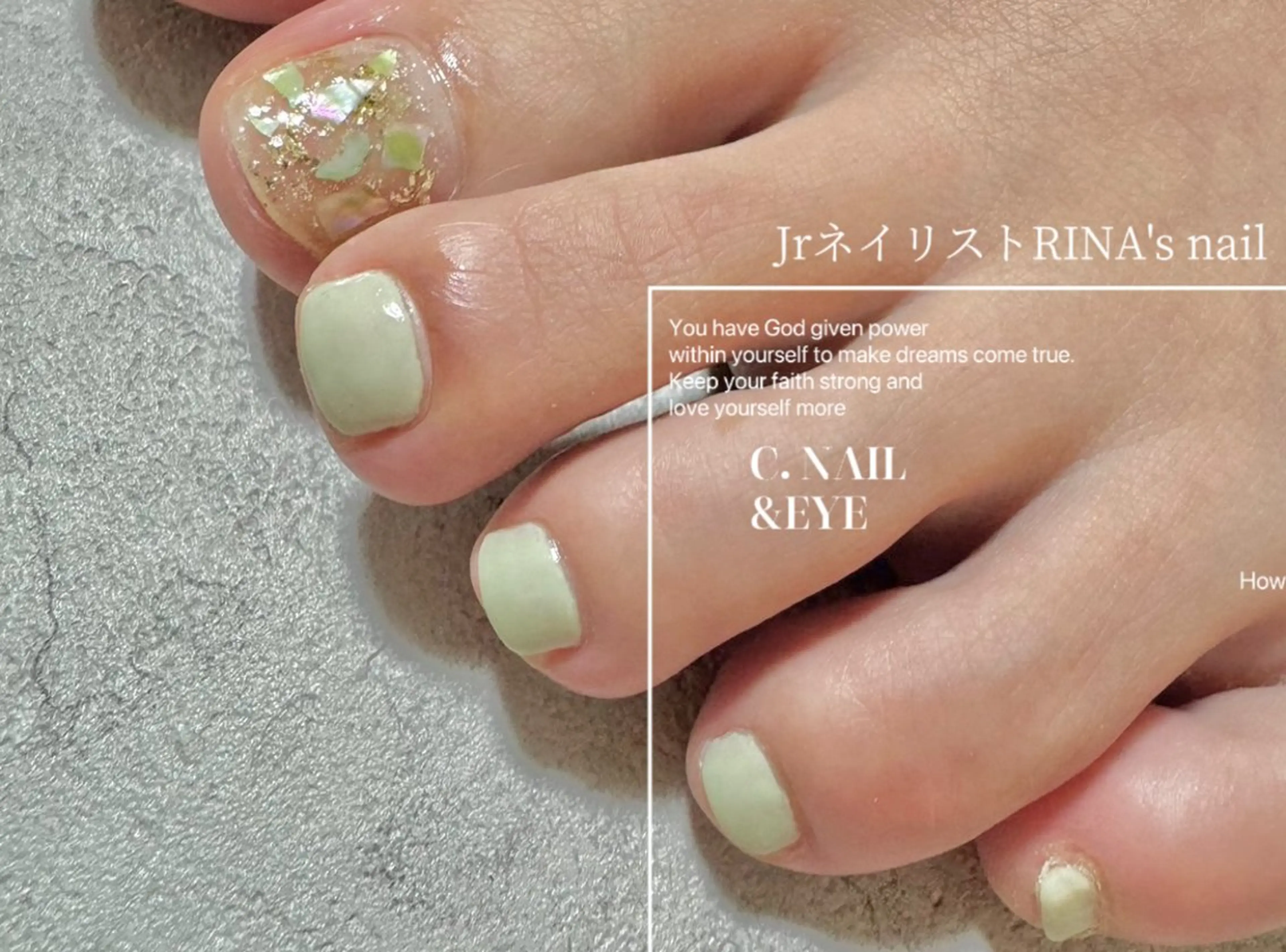 ネイル フットネイル C.Nail &Eye筑紫駅のネイルデザイン