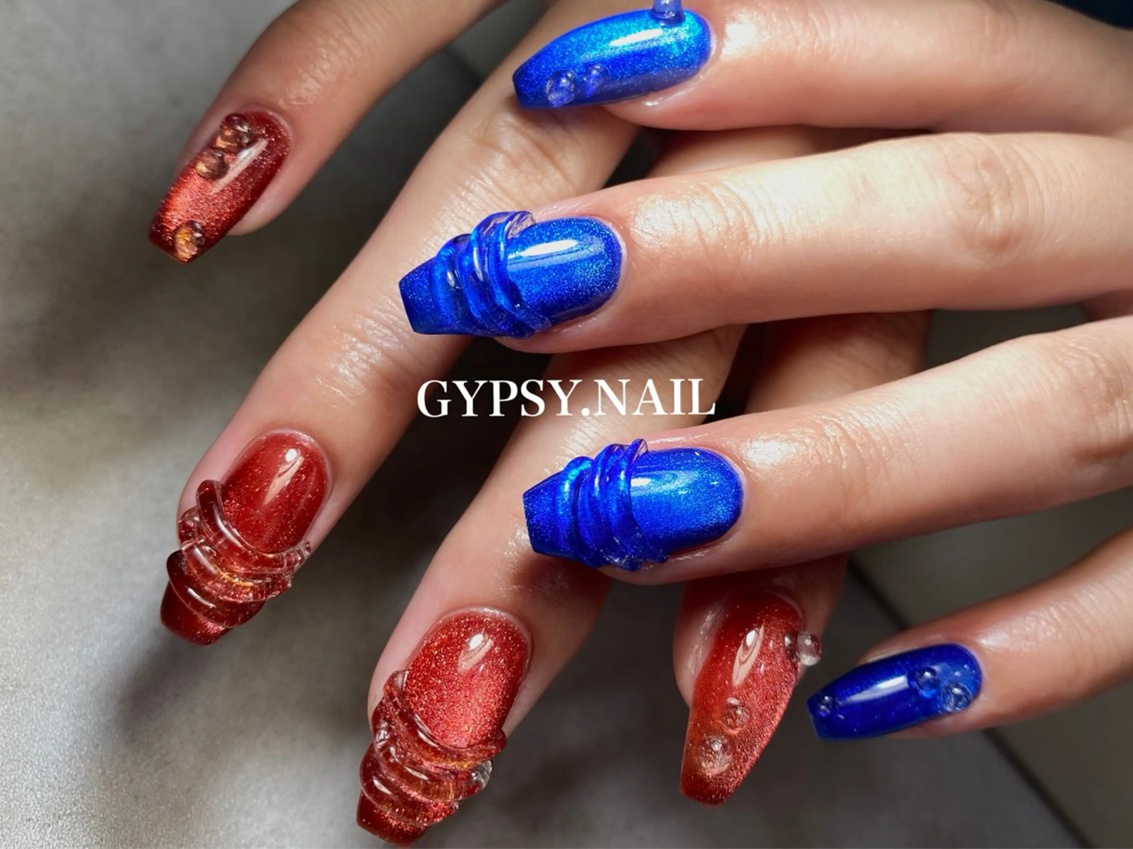ネイル ハンドネイル GYPSY.NAIL所属・GYPSY.NAIL akariのネイルデザイン
