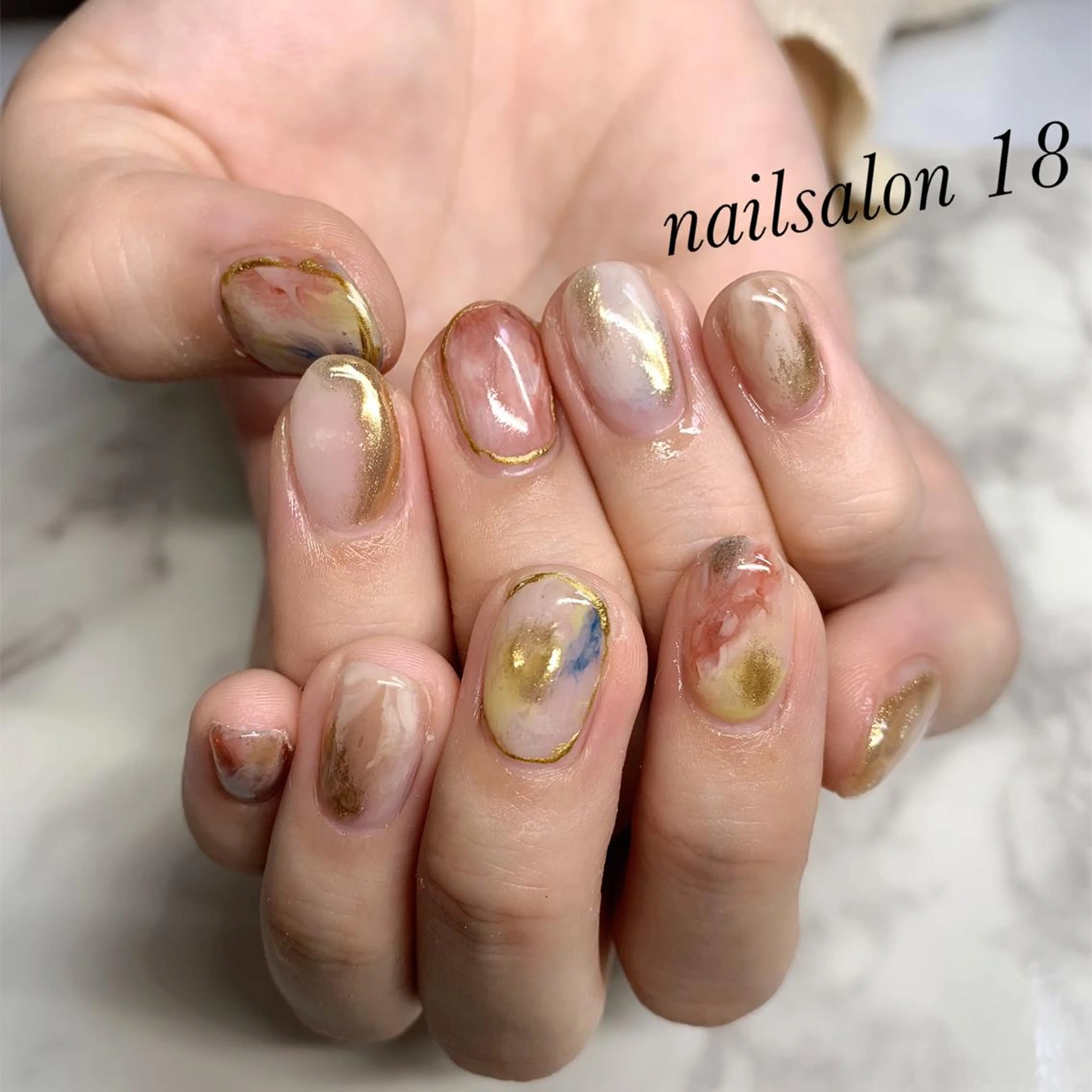 メンズ ネイル nail salon 18.のネイルデザイン