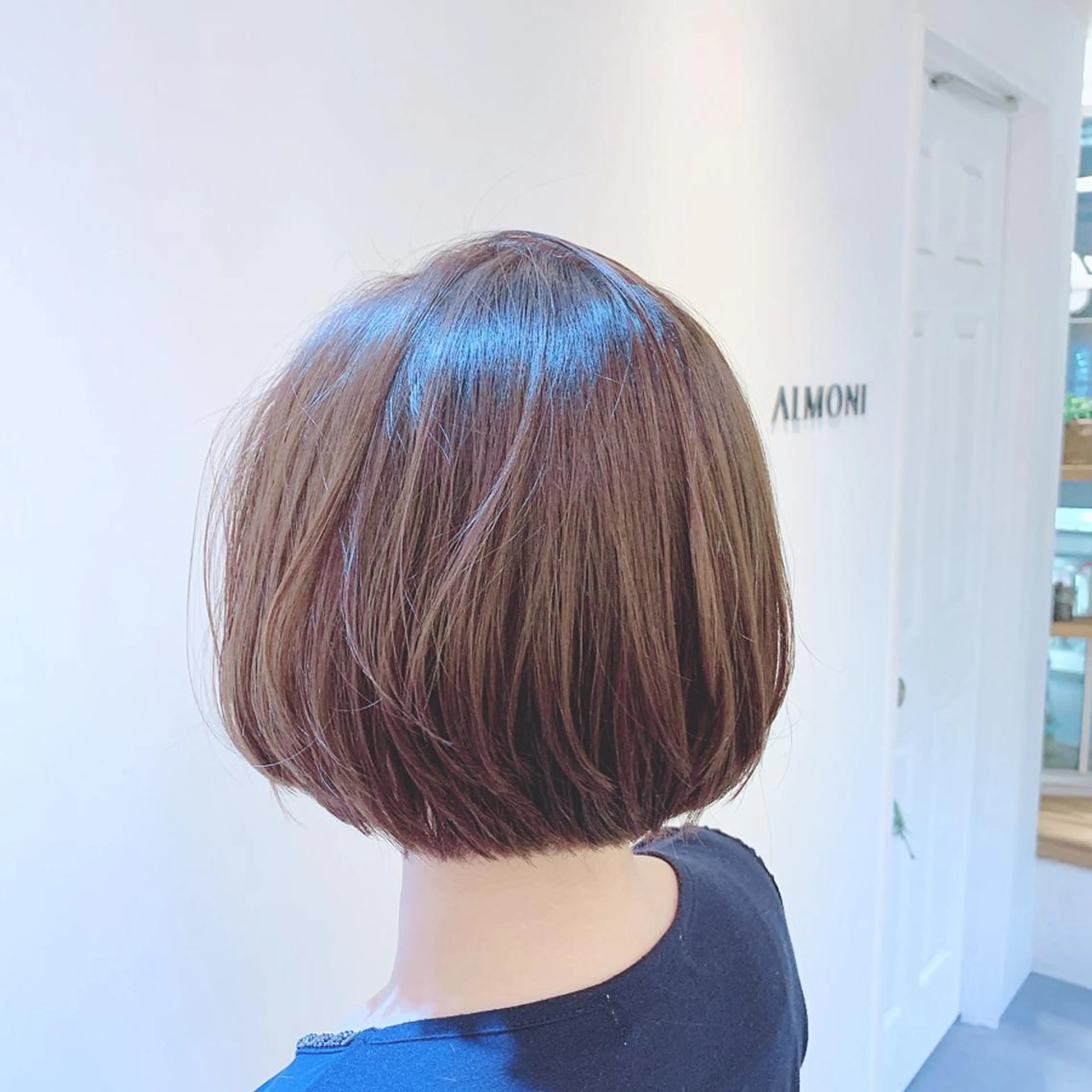 ショート カラー ヘアアレンジ ラベンダーカラー ボブ カット ヘアカラー トリートメント JYUNESU表参道所属・似合わせhair🔸 アサダ タカコ🔸のヘアスタイル