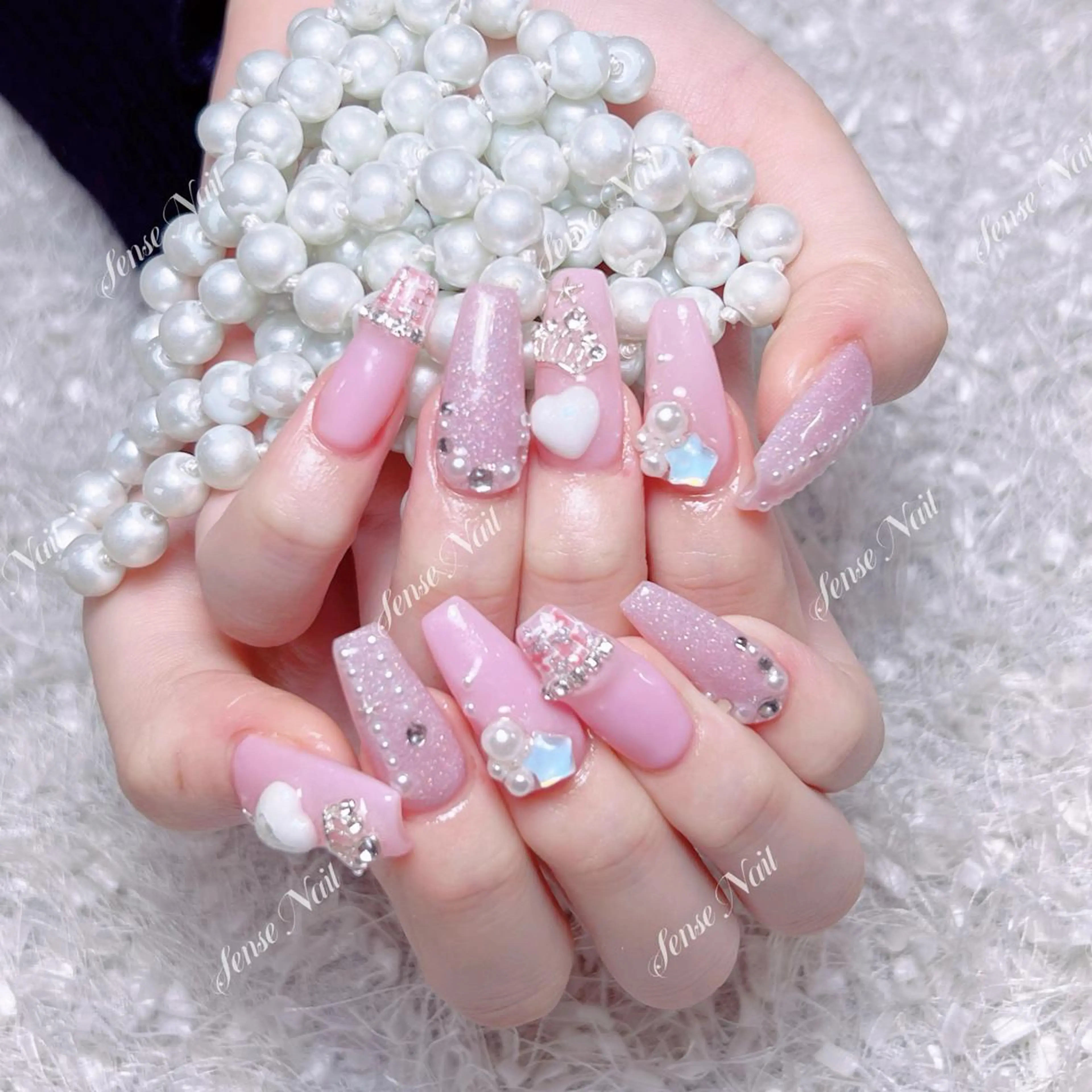 ネイル ハンドネイル Bunny 🐰のネイルデザイン