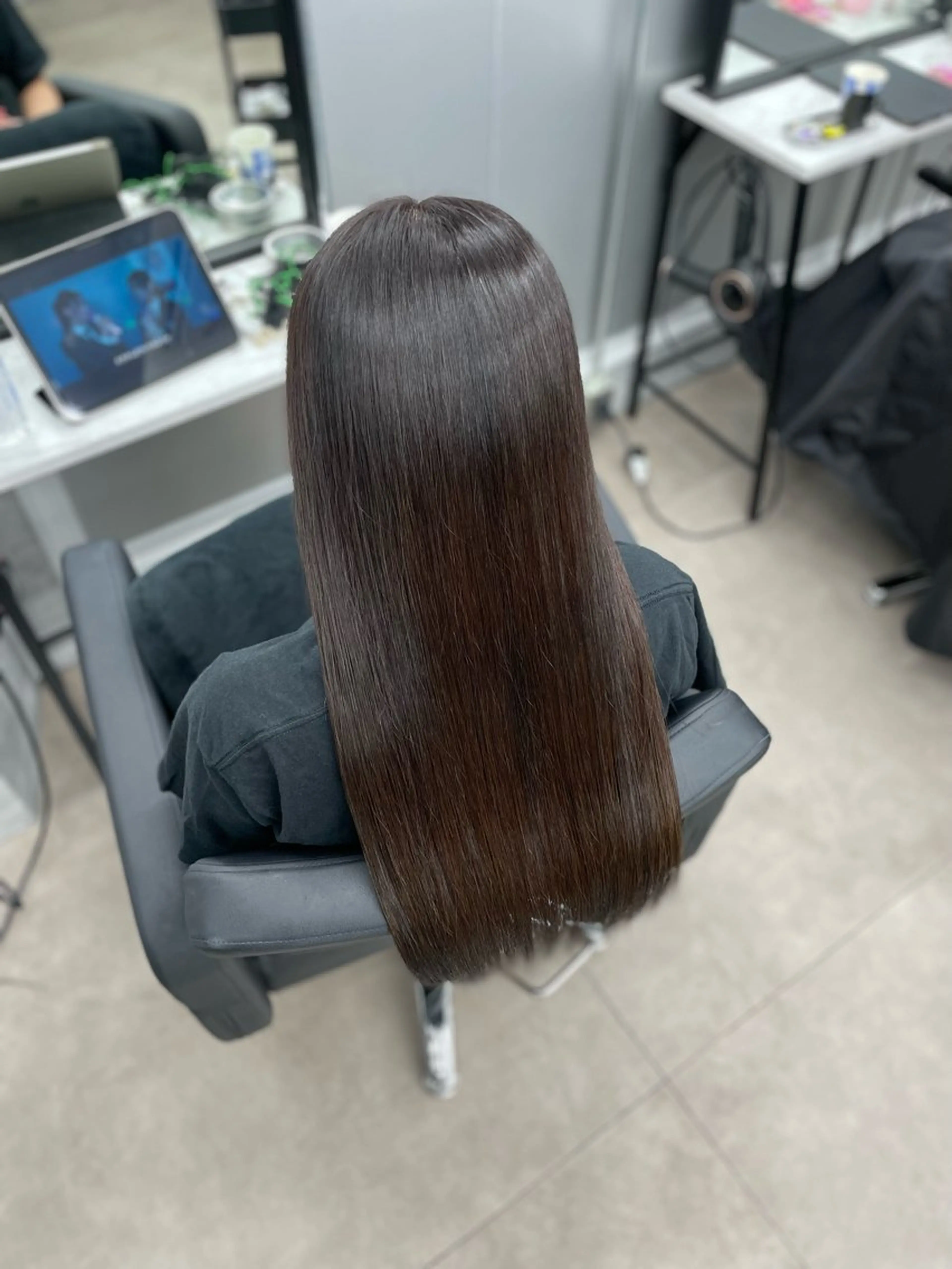 ロング カット ヘアカラー トリートメント CYNTHIADUE 店長✂︎IRISUのヘアスタイル