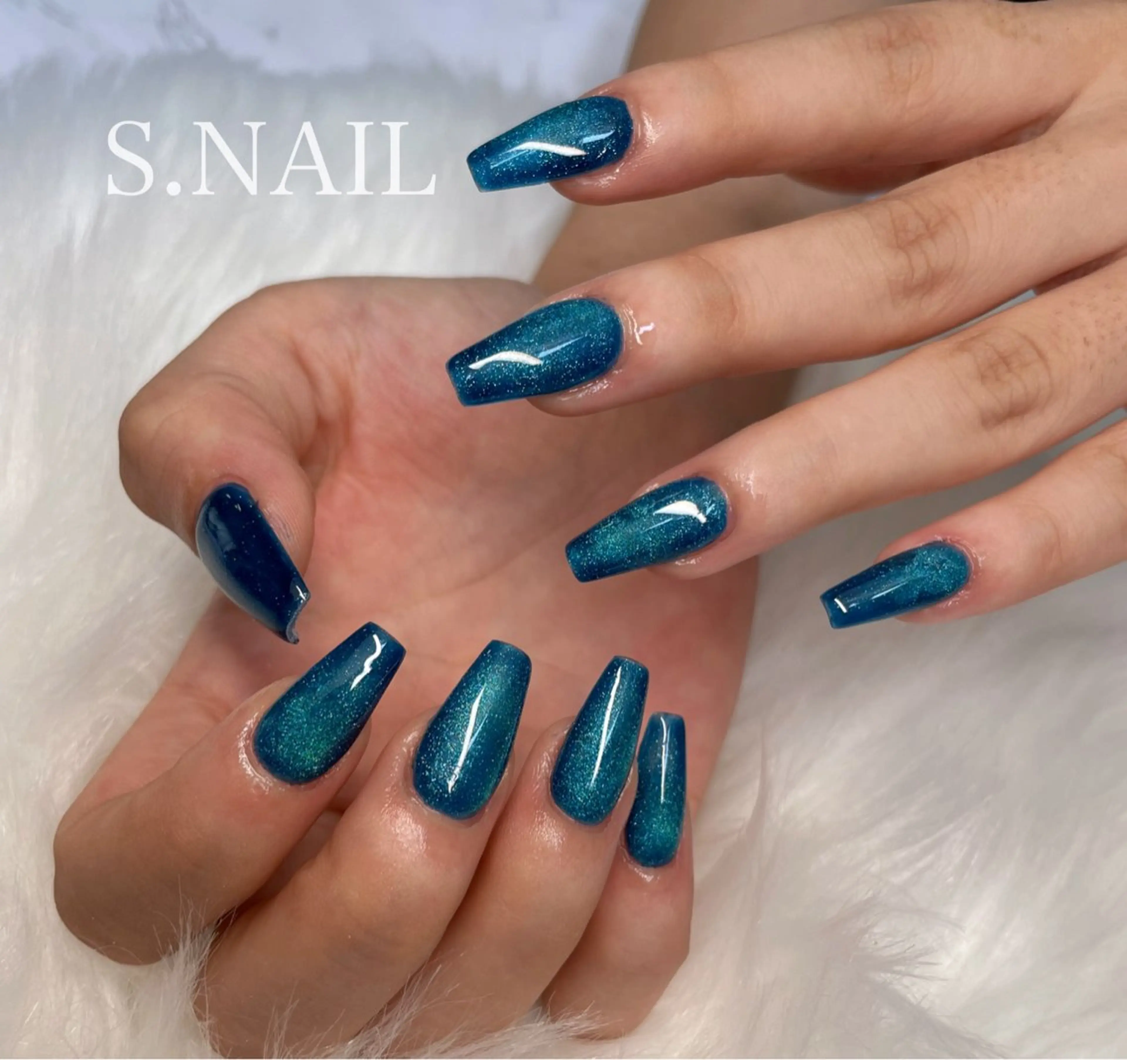 ネイル マグネットネイル ハンドネイル S♡NAIL所属・S.NAIL Suuのネイルデザイン