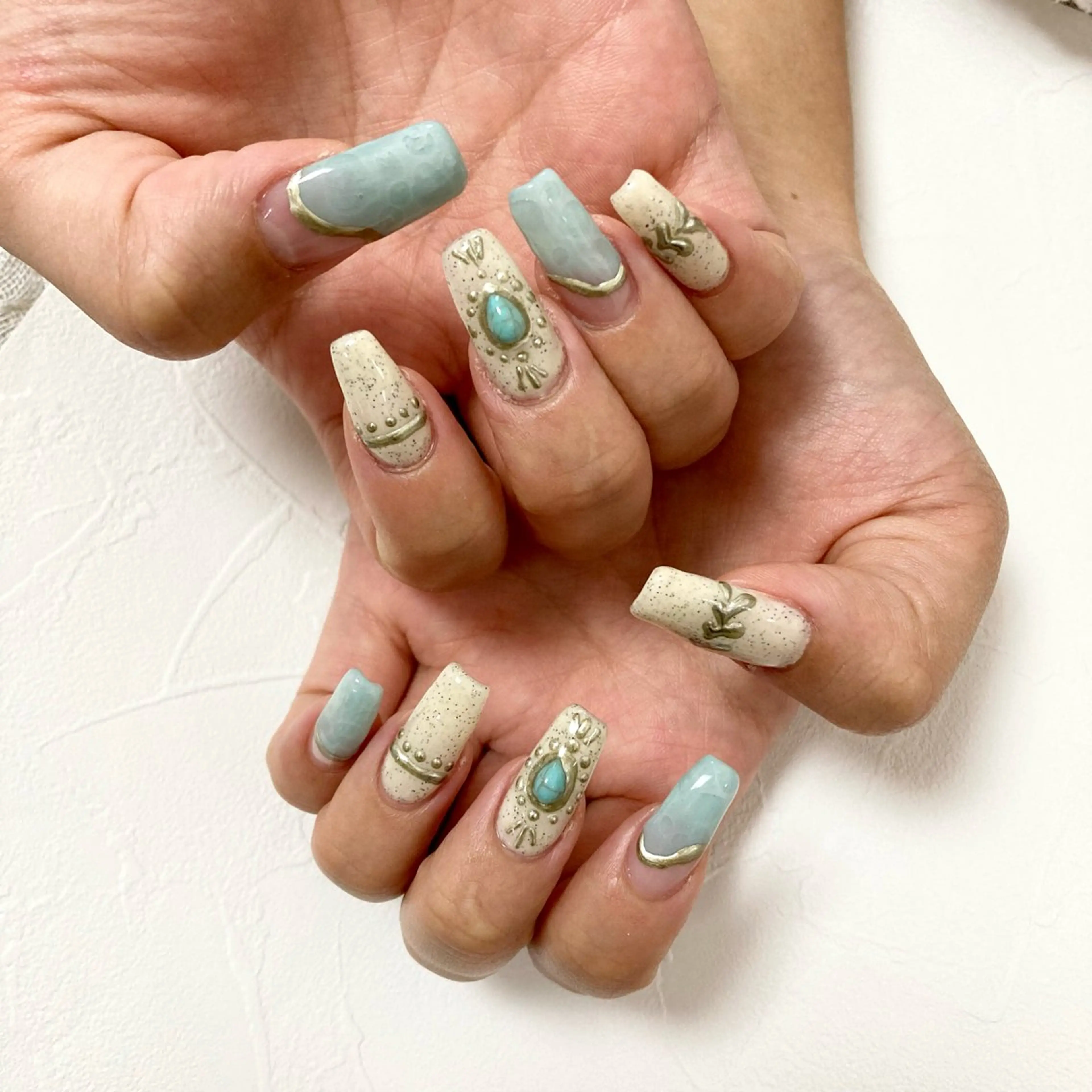 ネイル ハンドネイル ハンドケア Luca  Nail所属・Luca Nail 🌼yu-kaのネイルデザイン