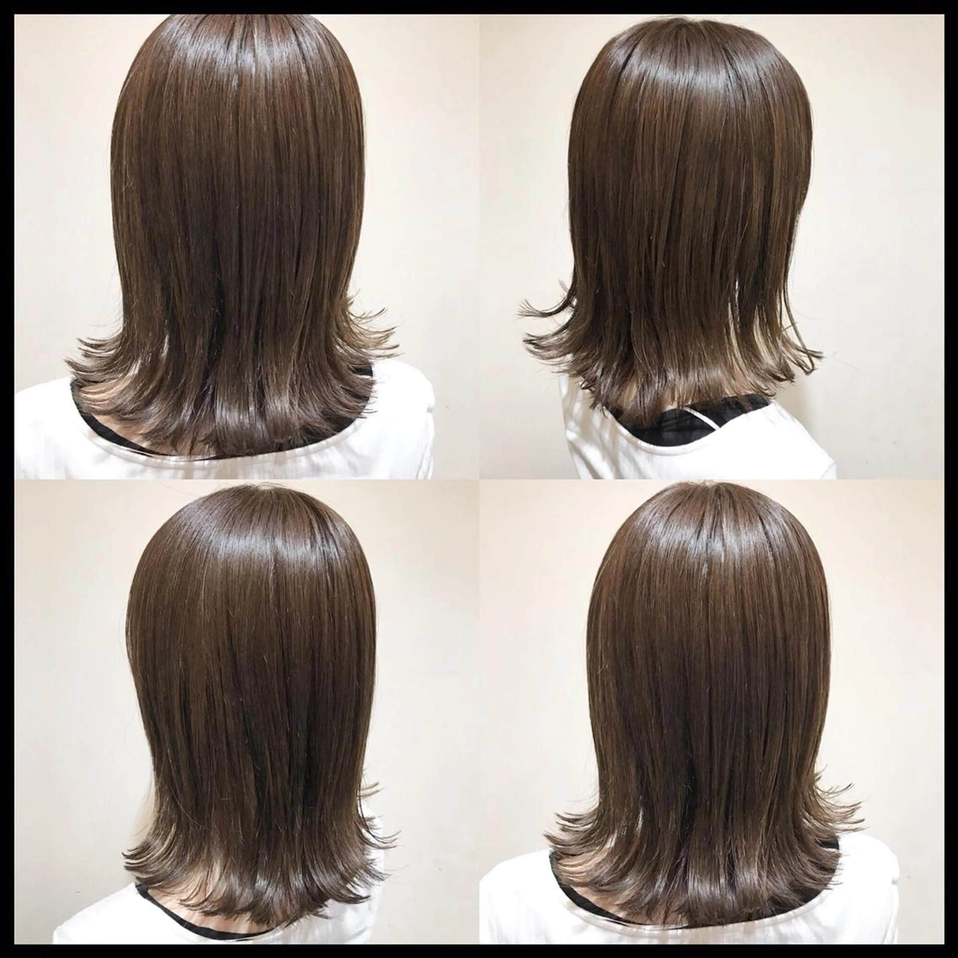 ミディアム カラー ブリーチ デザインカラー ヘアカラー 西村　弘輝 ナチュラル/インナーのヘアスタイル