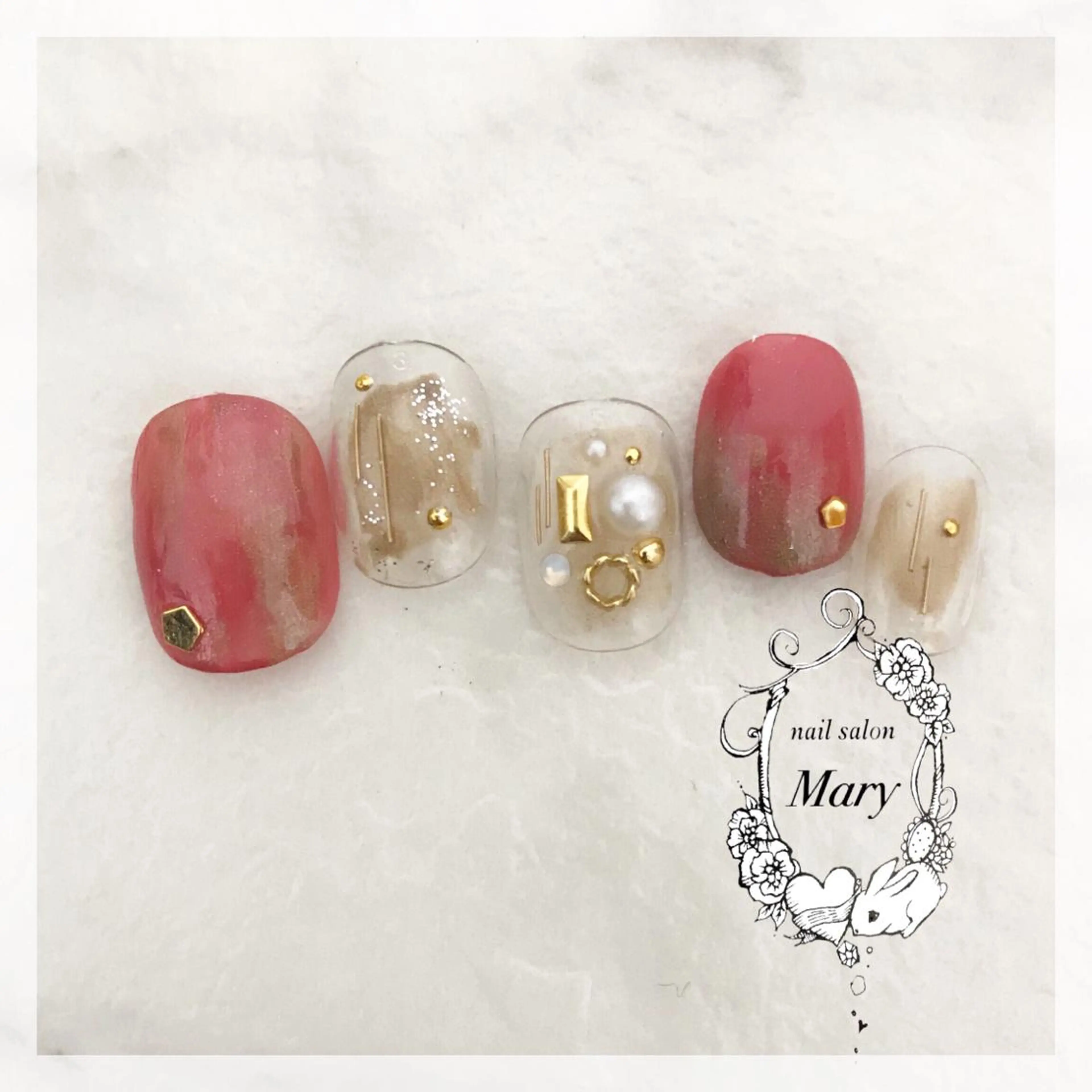 ネイル ニュアンスネイル WITH  NAIL ネイリストのネイルデザイン