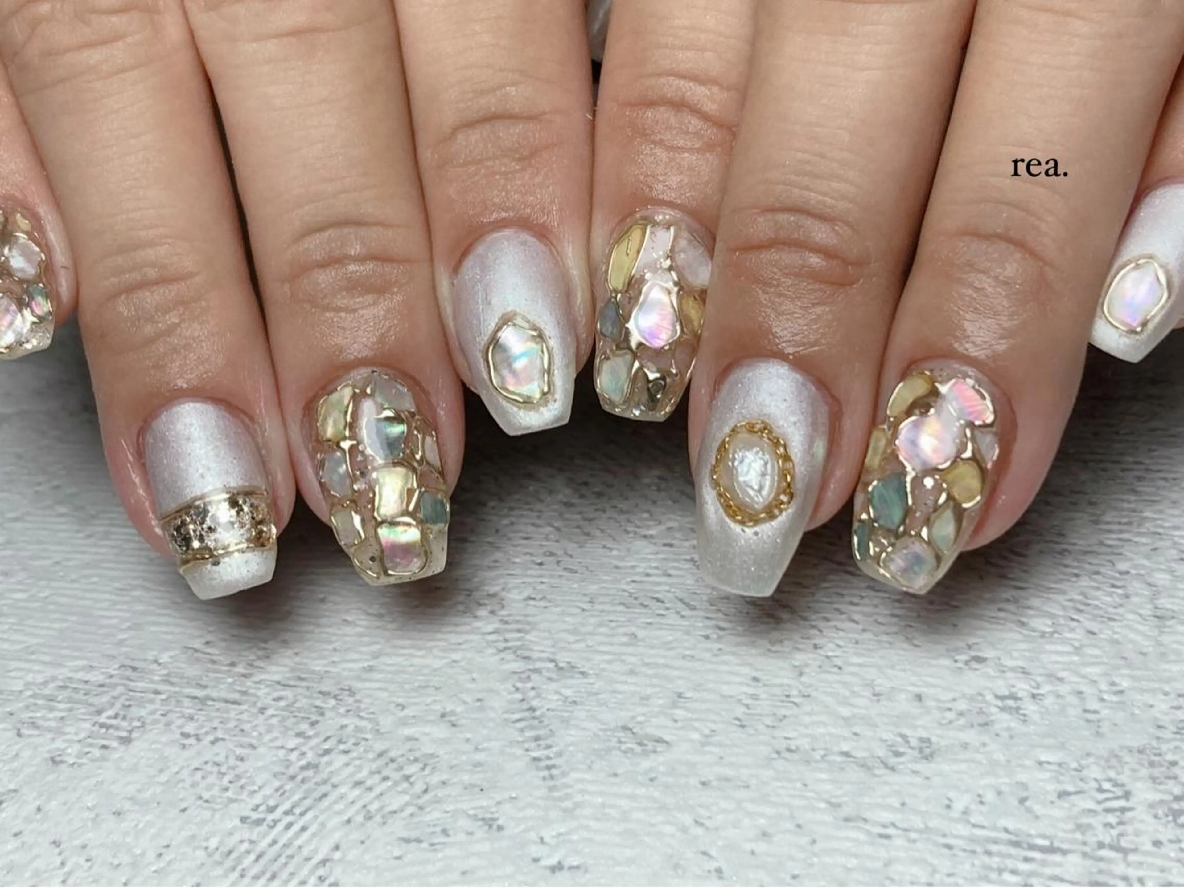 ネイル ハンドネイル フットネイル rea .のネイルデザイン