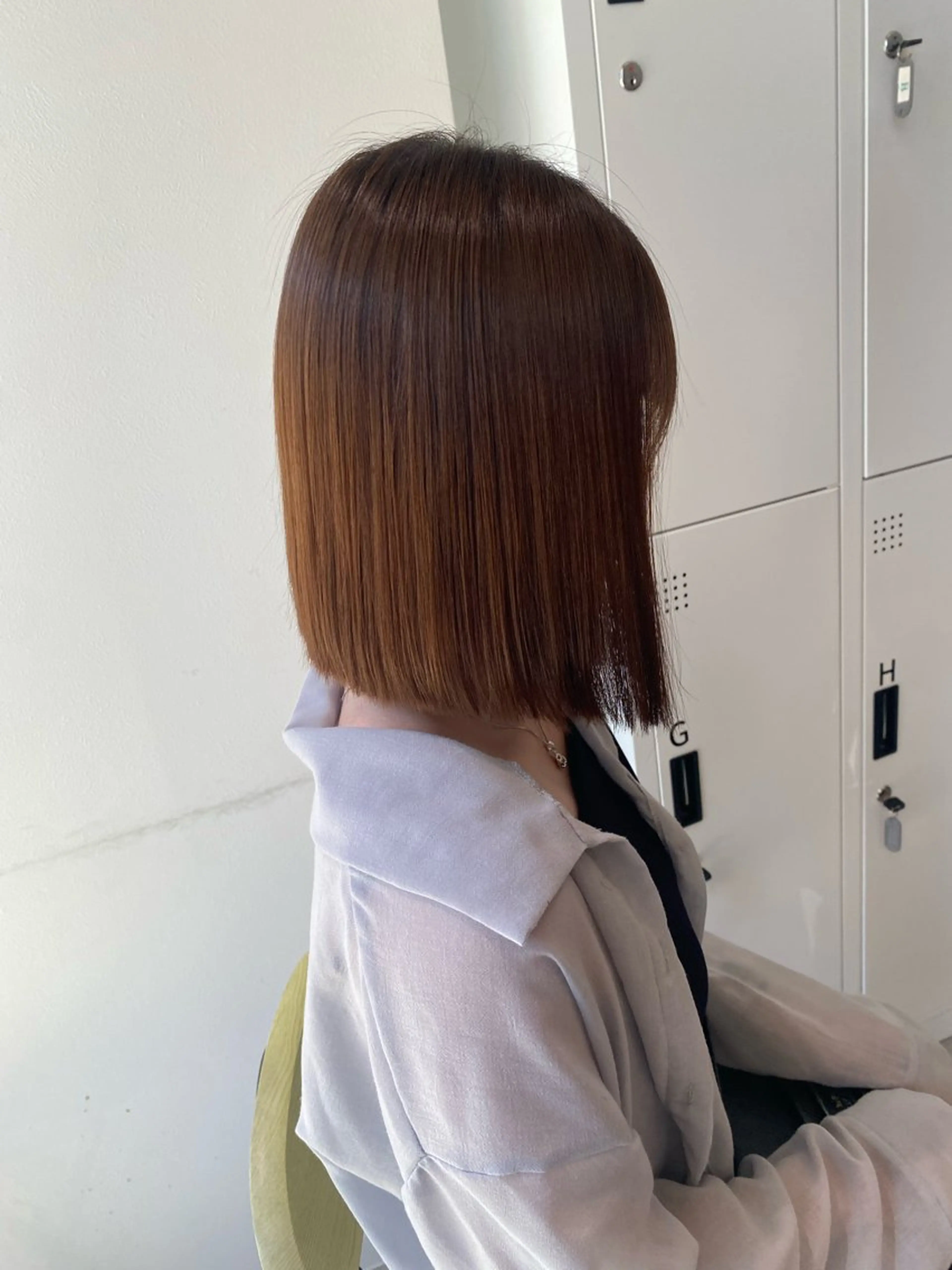 ショート 縮毛矯正 カット 縮毛矯正 オスズ 🎀´-のヘアスタイル