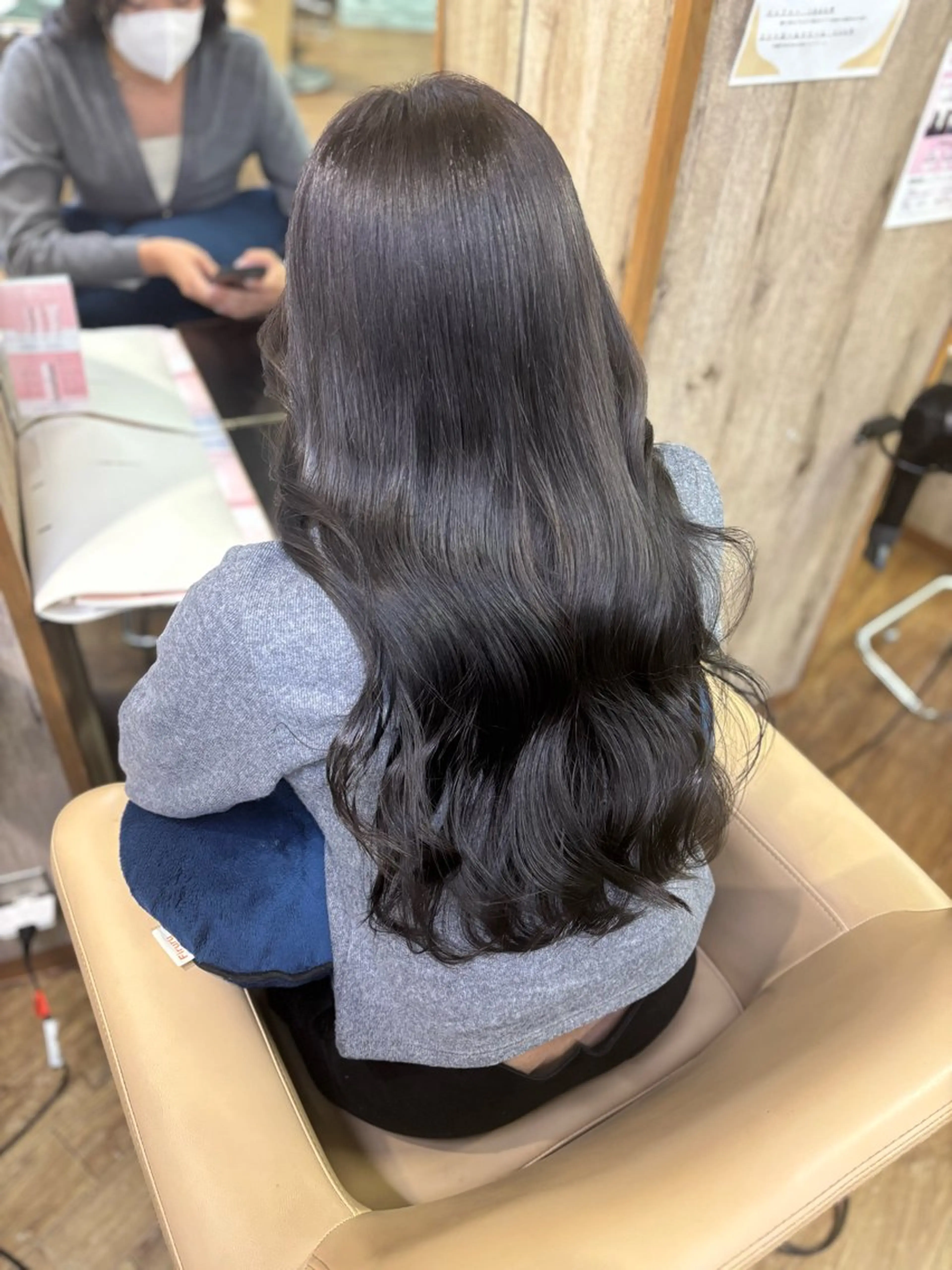 カラー 艶モテカラー/ maru🩵💚のヘアスタイル