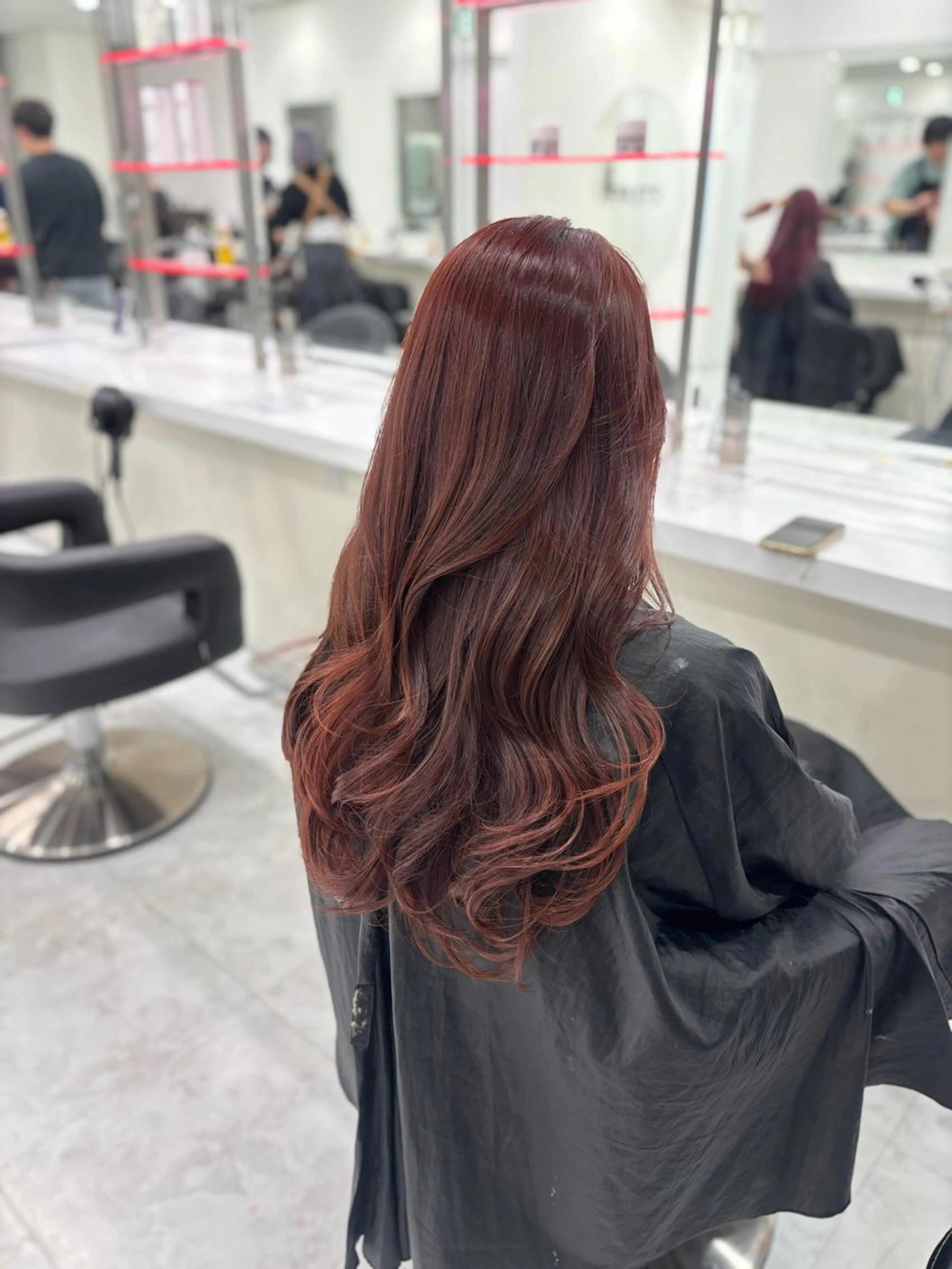 ロング 渋谷🥇透明感カラー 特化美容師のヘアスタイル