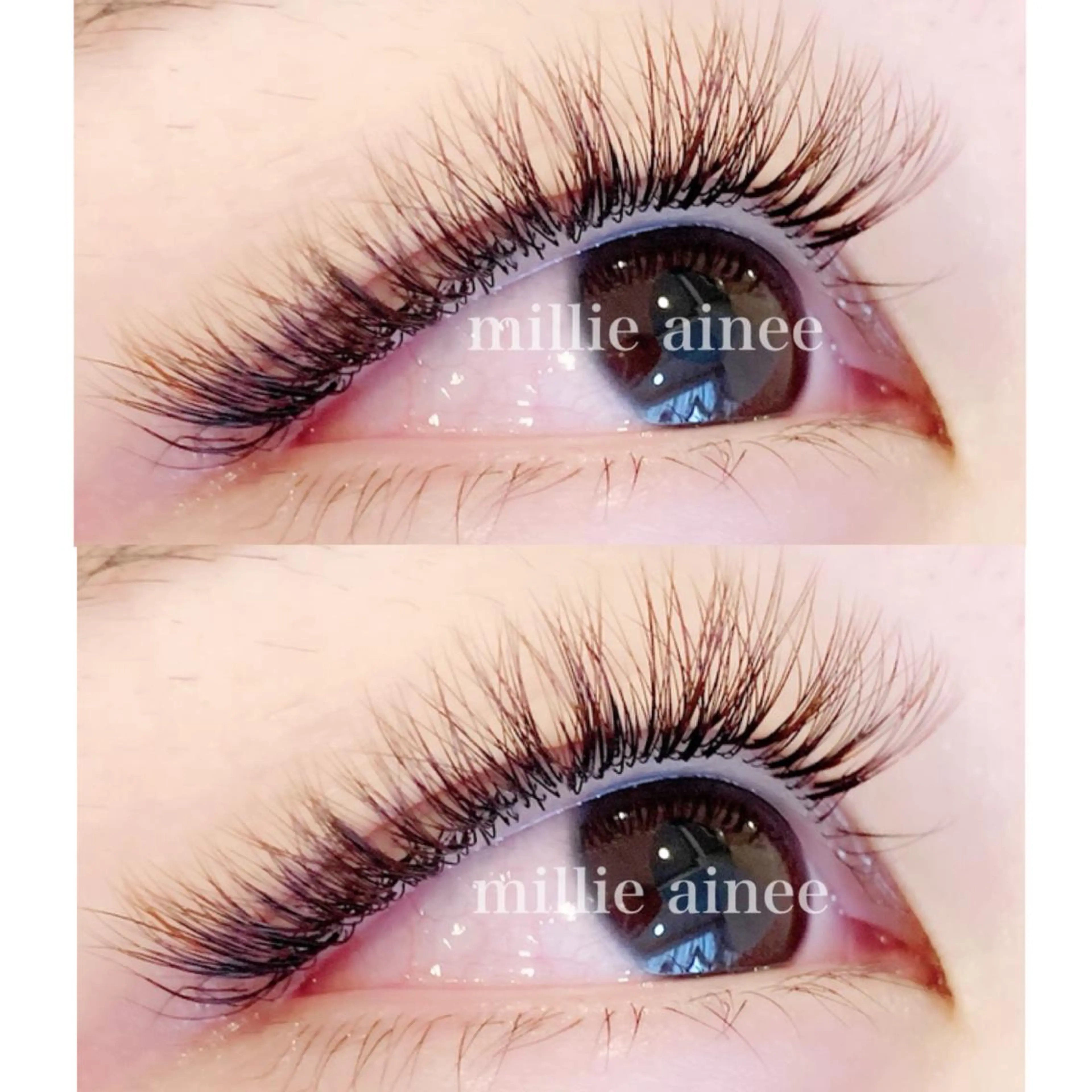 マツエク・マツパ カラーマツエク パリジェンヌラッシュリフト LIKO eyelashのマツエク・マツパデザイン