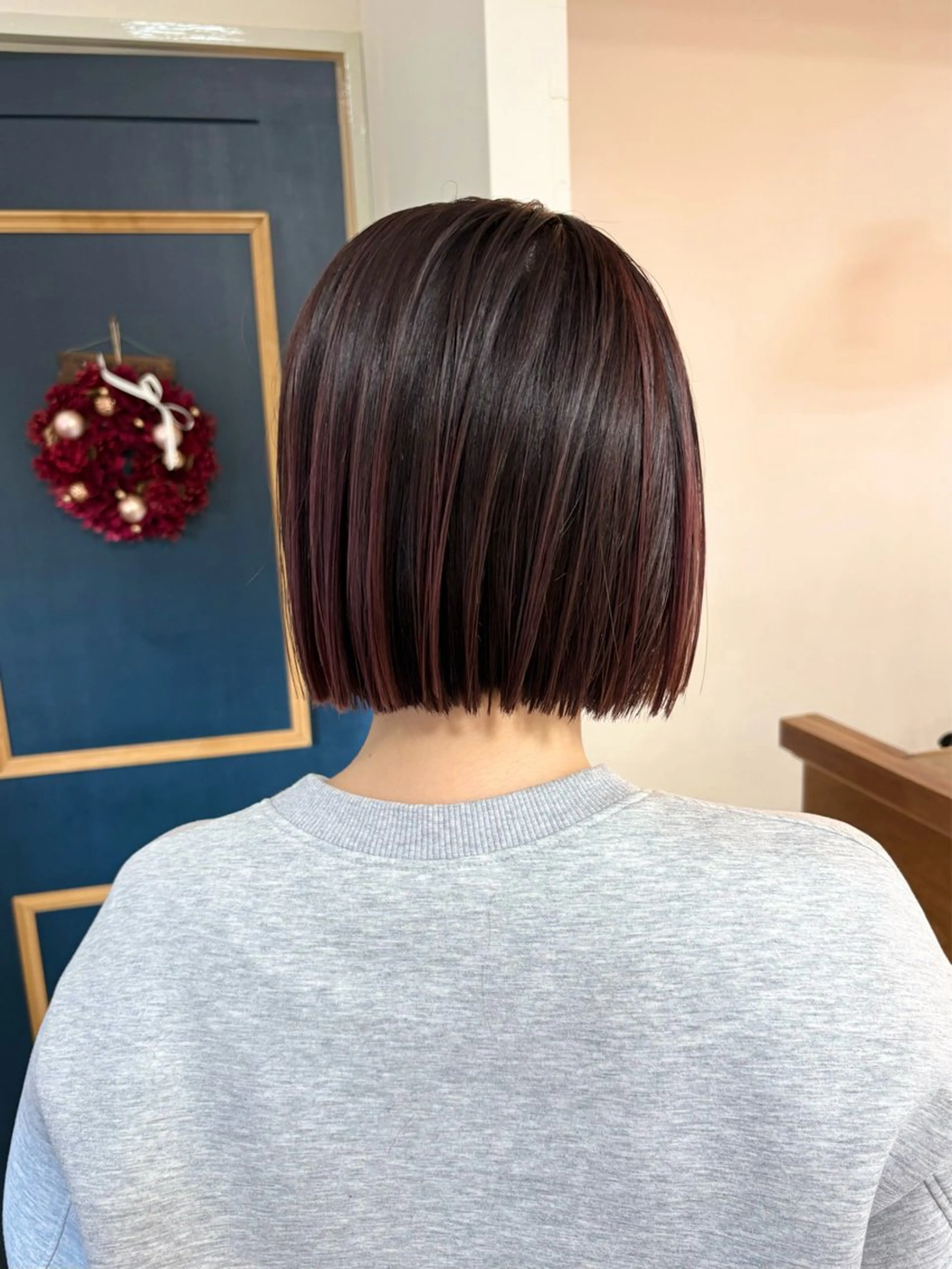 ミディアム カラー ブリーチ カット ヘアカラー トリートメント takada kohのヘアスタイル