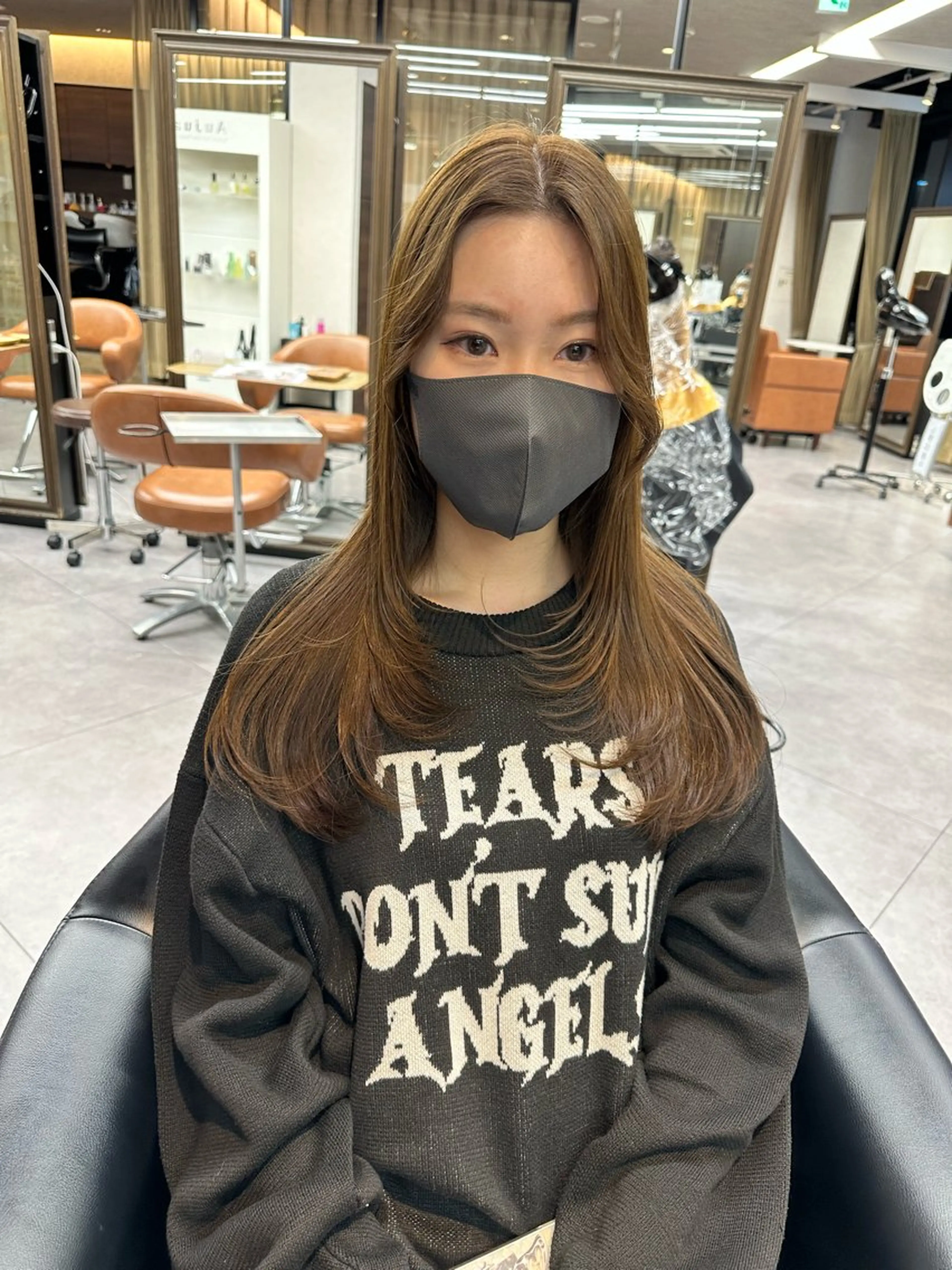 ロング カラー alo【大阪梅田】所属・【梅田美容室】 中道智紀✂️のヘアスタイル