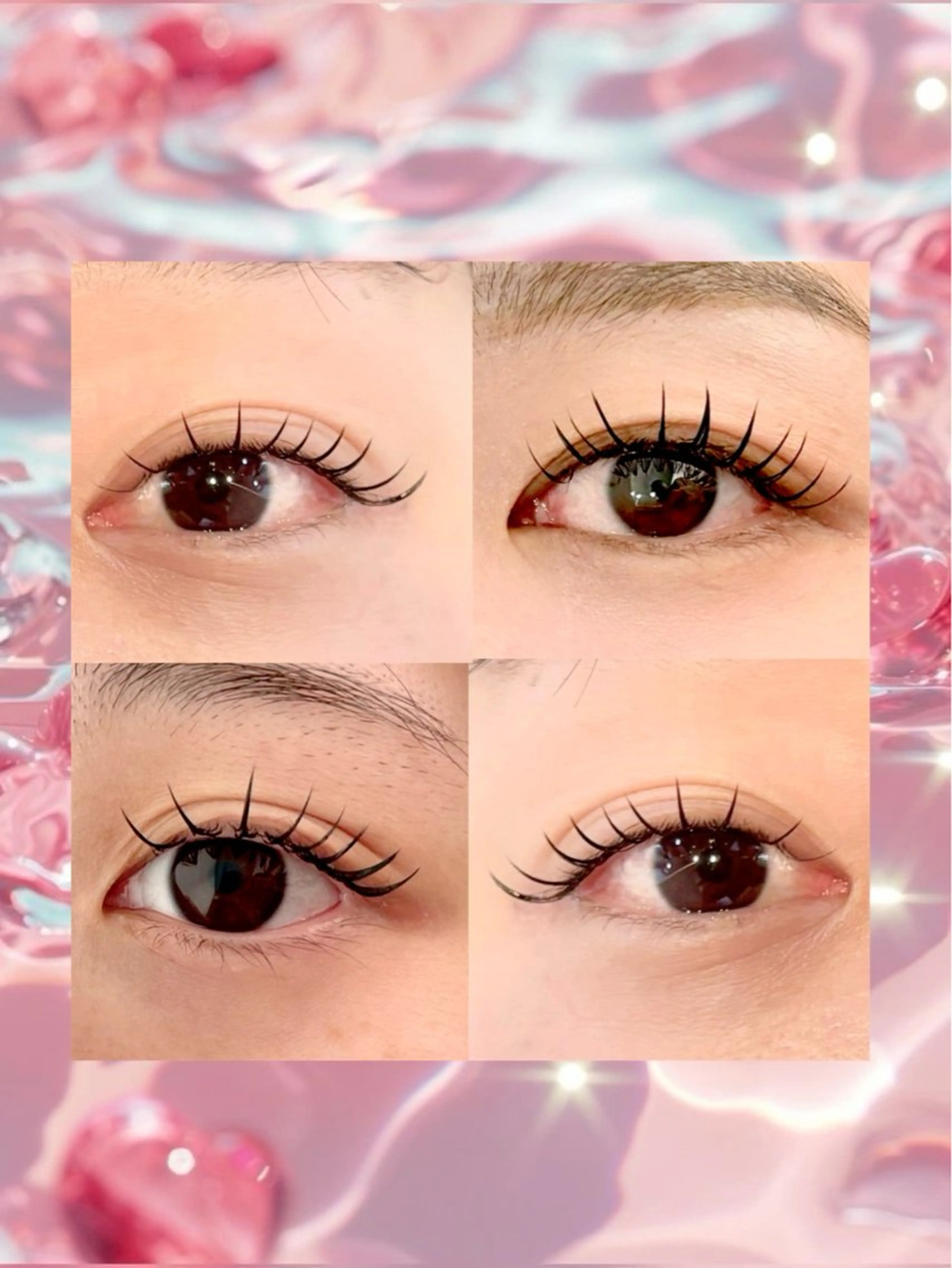 〚ナチュラル盛れ✩.*˚〛🌟オフ込 フラットラッシュ100本🌟束感コーティング仕上げ♡♡の写真