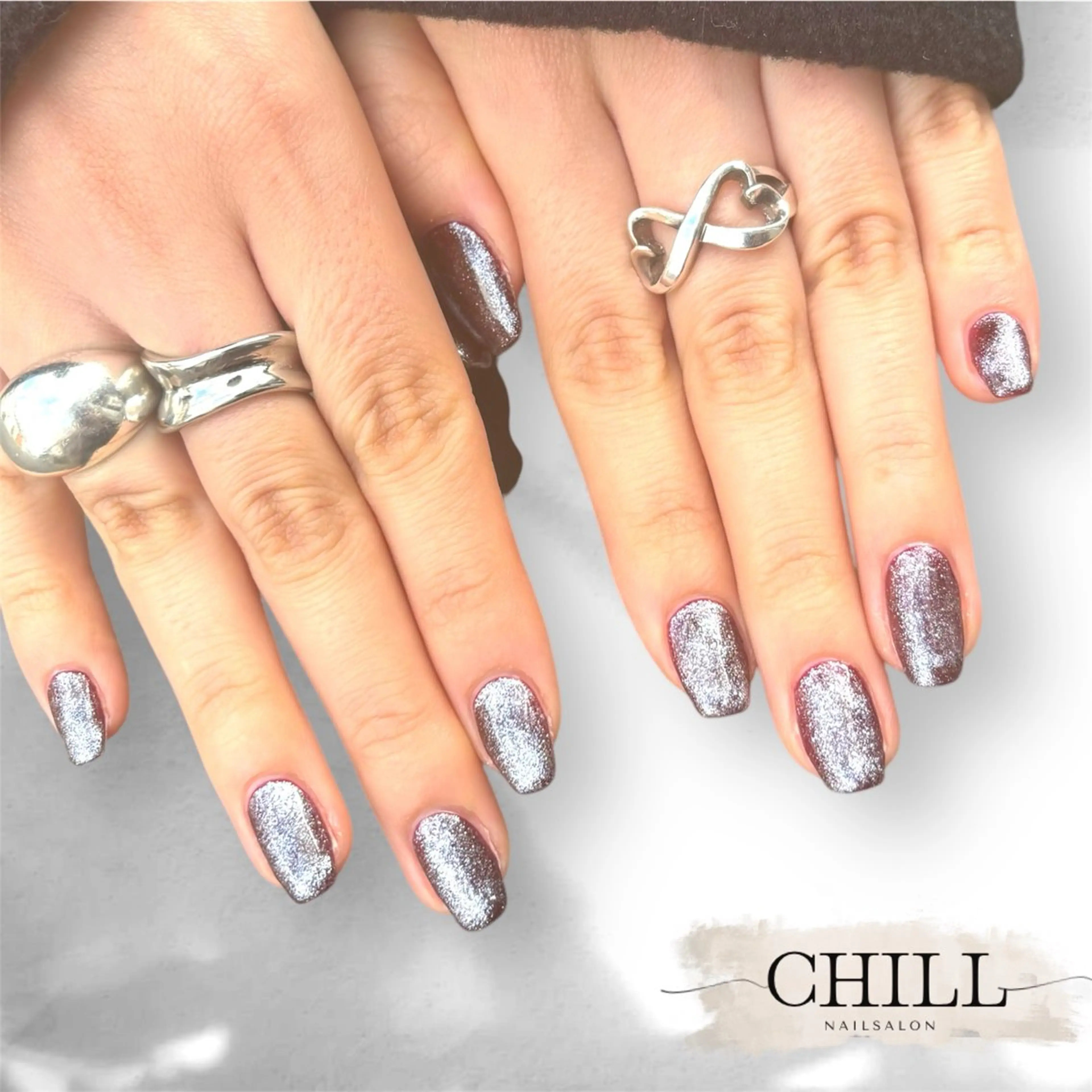 ネイル ラメ(グリッター) ハンドネイル NailSalon CHILL所属・NailSalon CHILLのネイルデザイン
