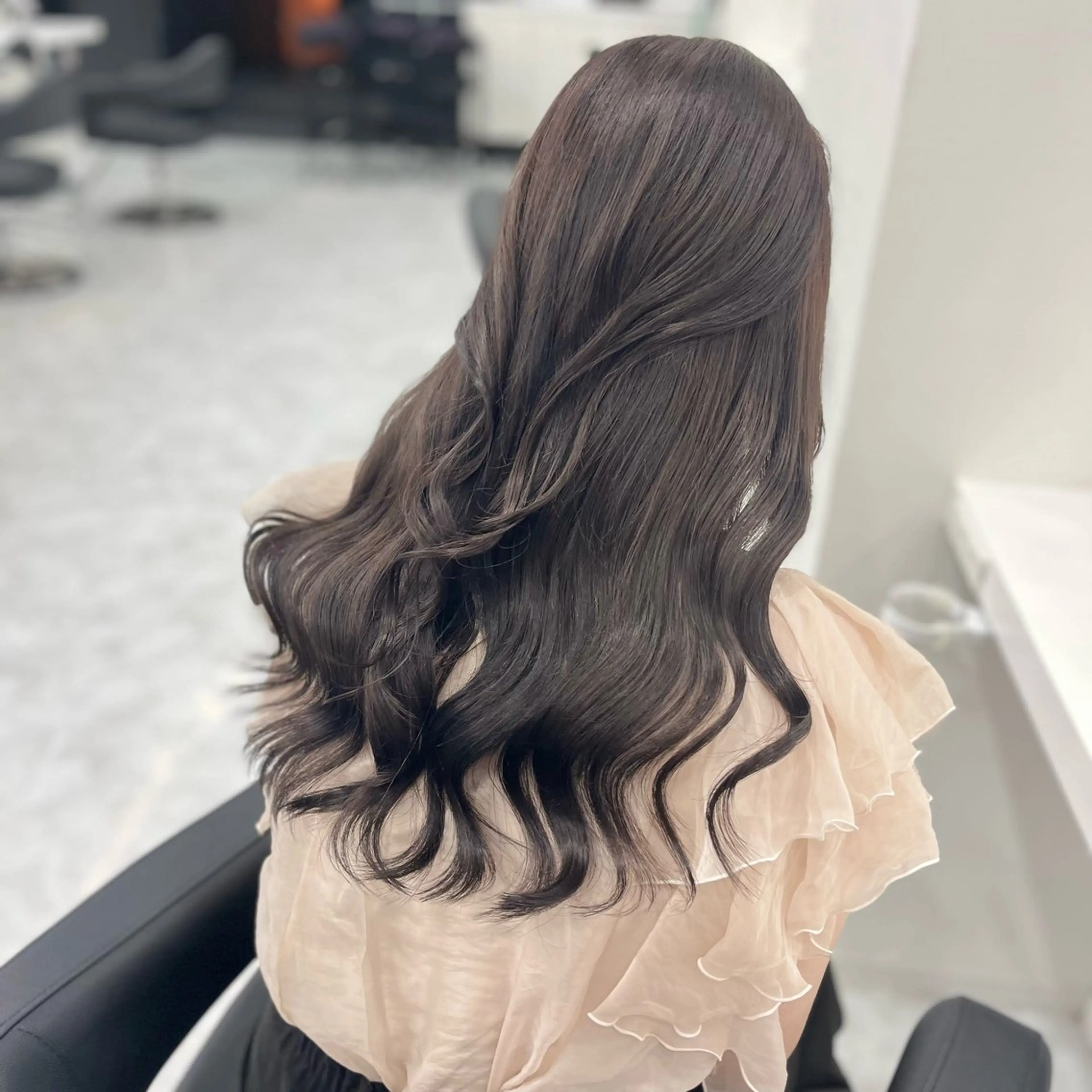 セミロング ヘアカラー トリートメント 【似合わせカット】 大塩恭平のヘアスタイル