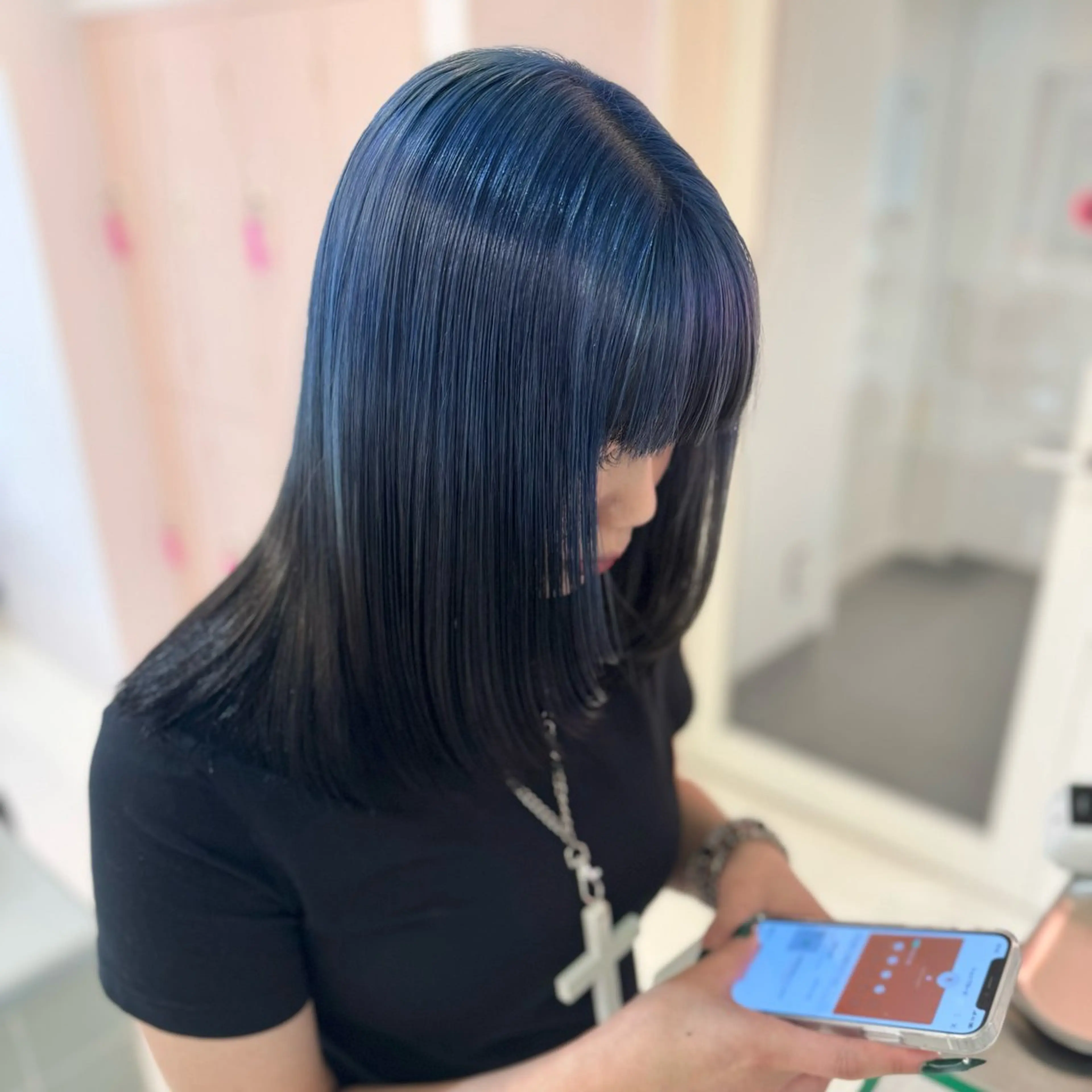 カラー 上品うるツヤ韓国ヘア 🤍Hanaのヘアスタイル