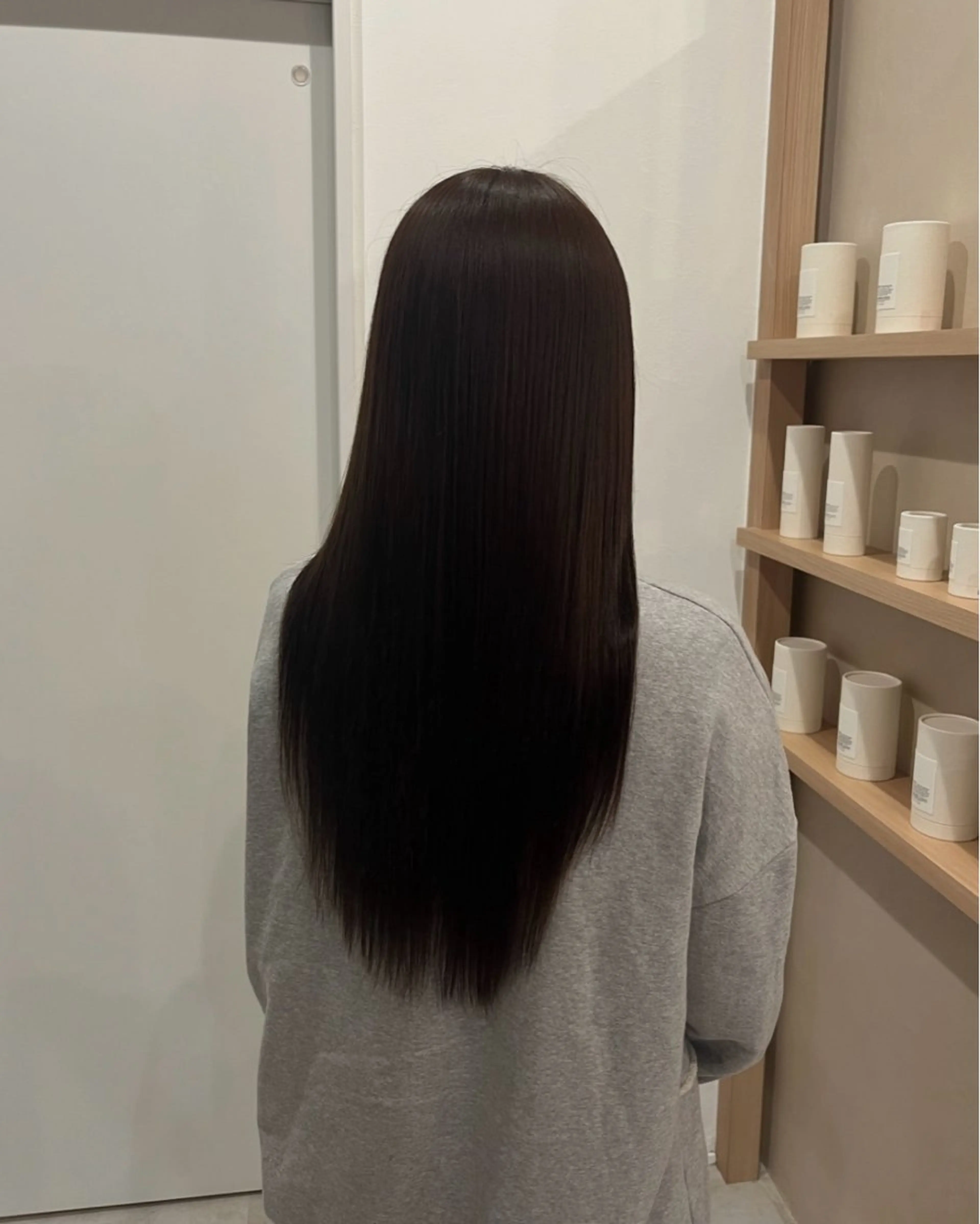 ワンカラーL+トリートメント(ブロー込)の写真