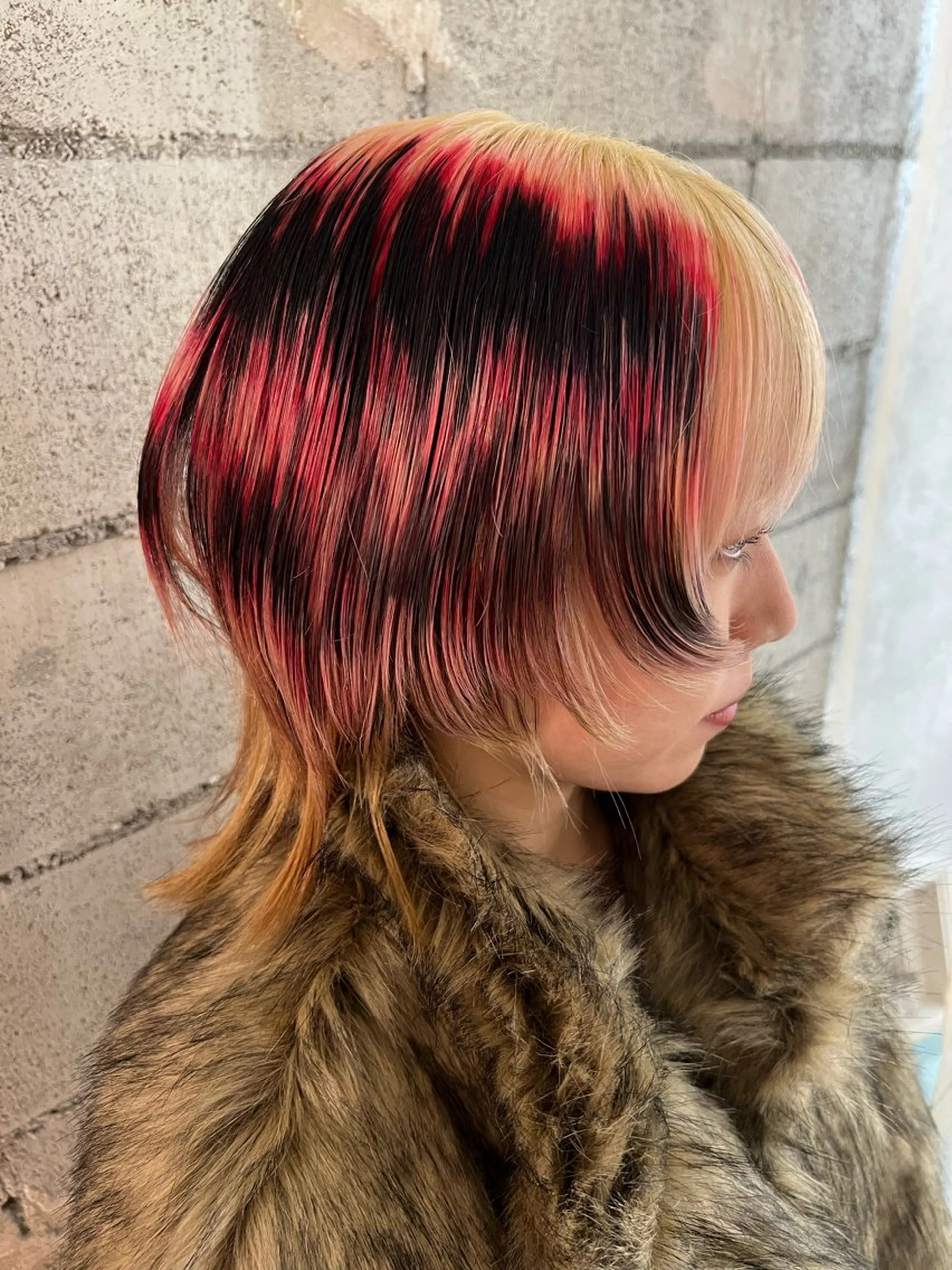 ショート カラー カット ヘアカラー haco＋所属・圧倒的デザイン力 店長🎨RENAのヘアスタイル